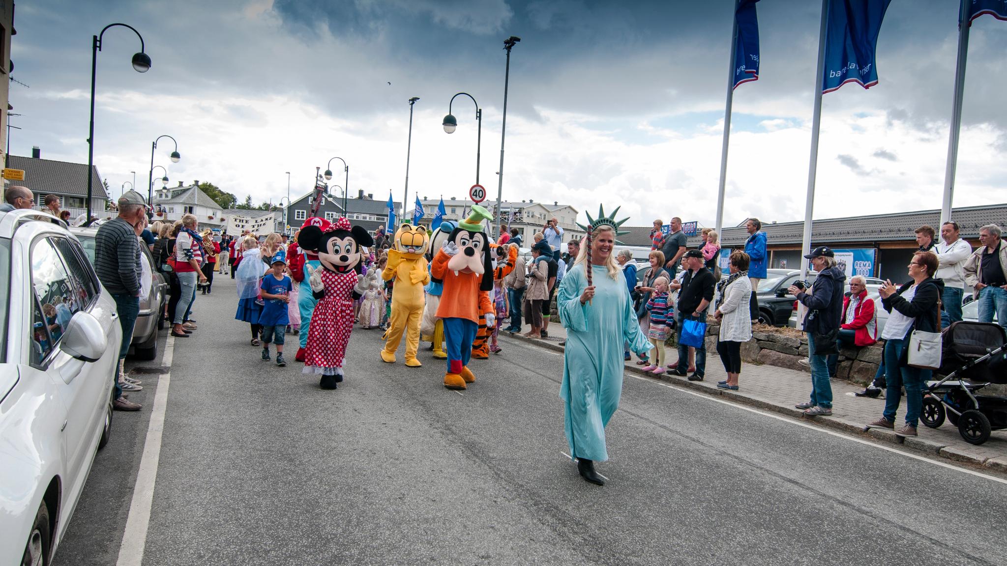 American festival in Farsund/Vanse in 2014