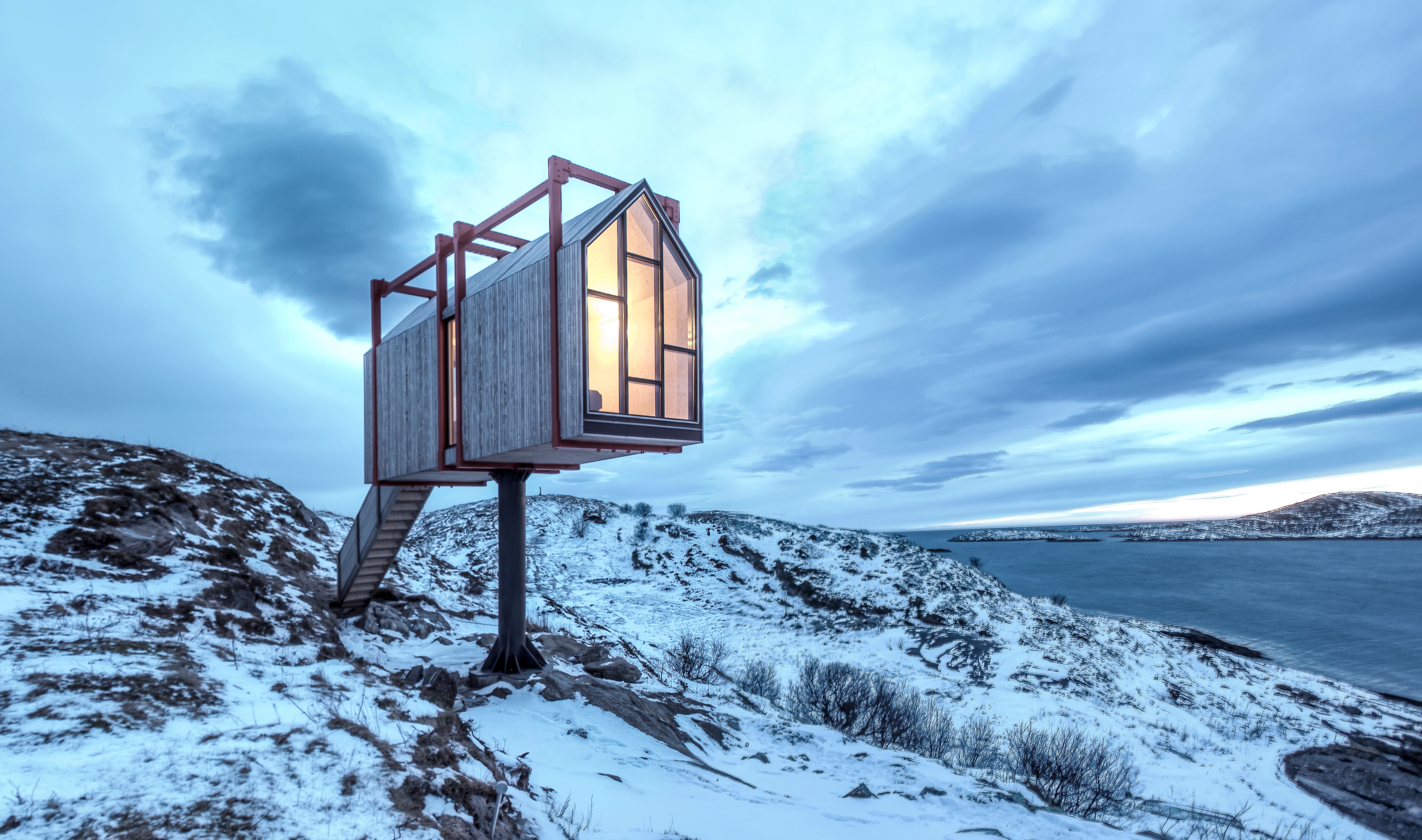 The Arctic hideaway Fleinvær in Salten, Northern Norway