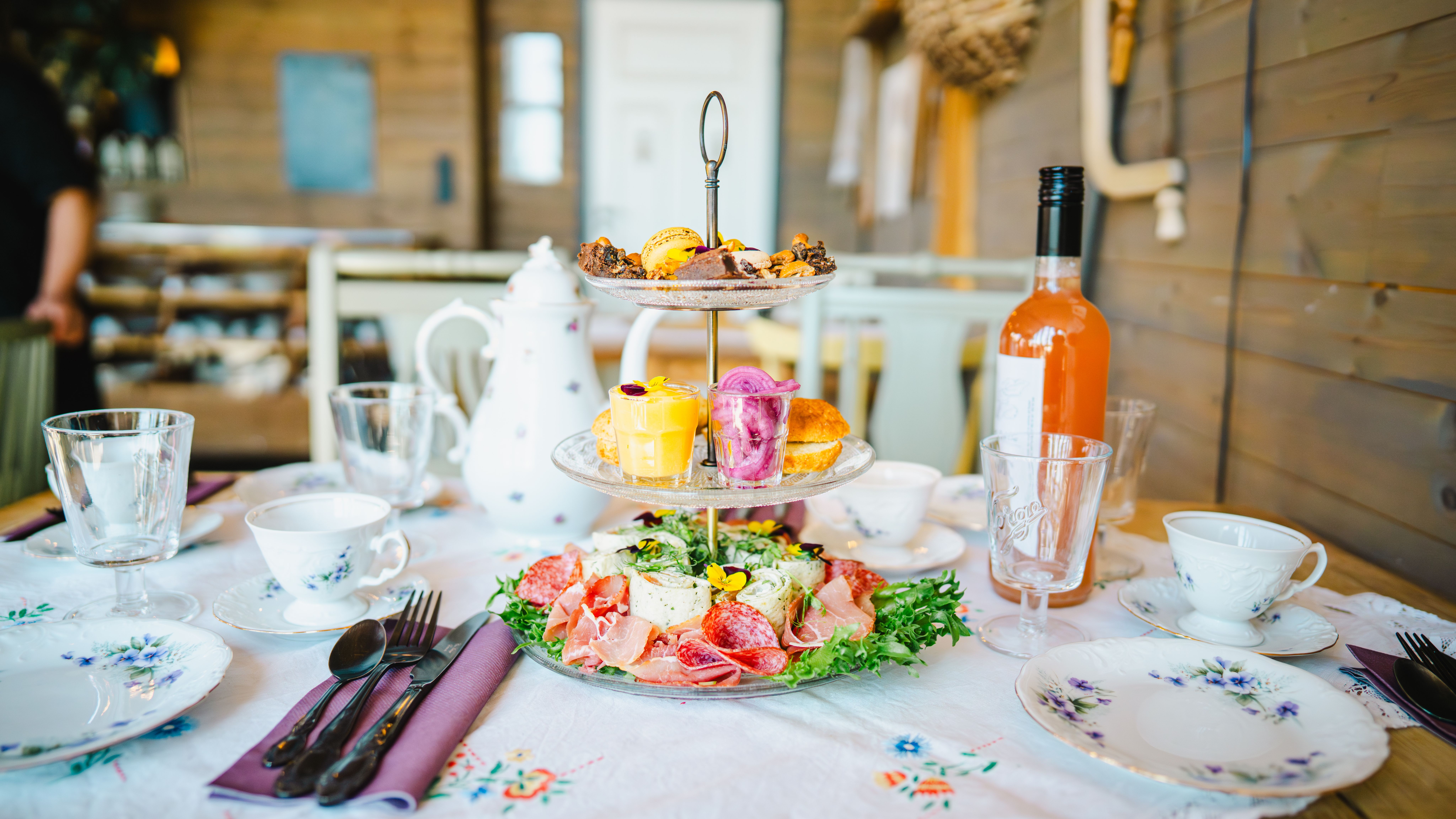 After noon tea at Lillavendel in Vestfold. 