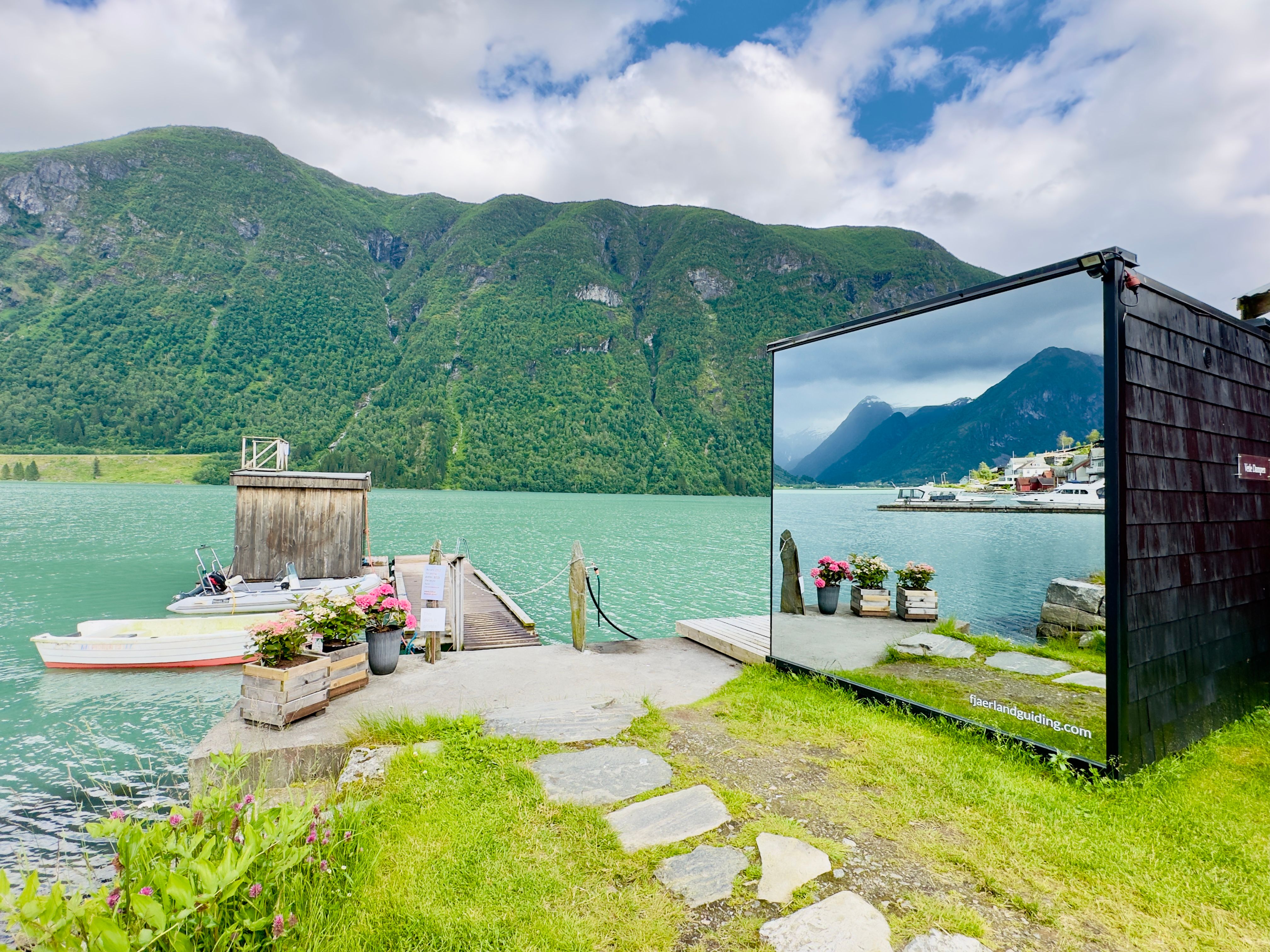 Dampen sauna in Fjærland in Western Norway 
