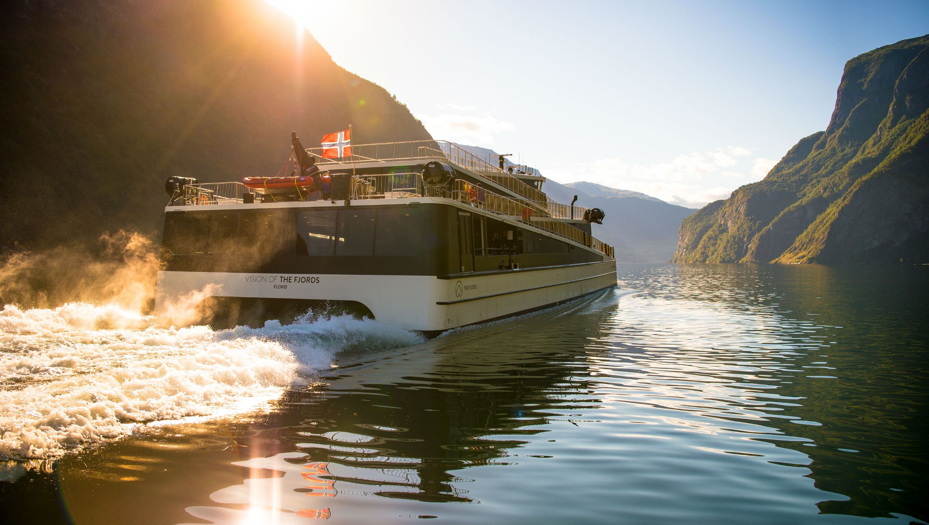 Cruise in sognefjord