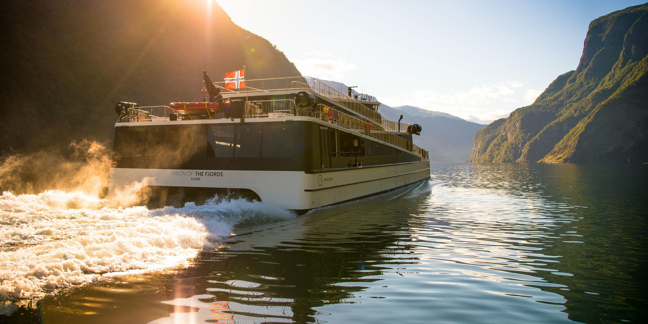 Cruise in sognefjord