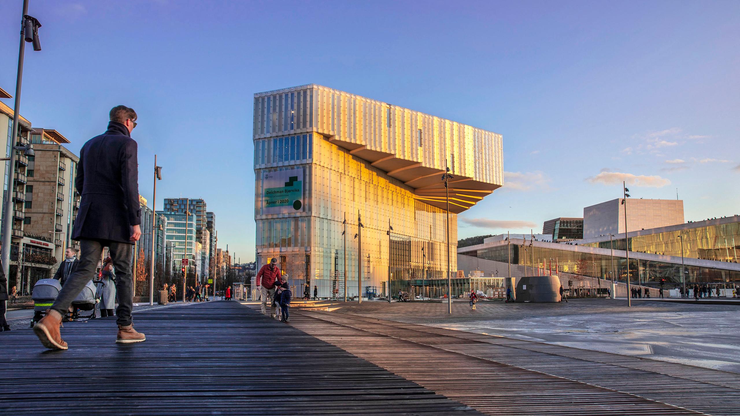 Oslo main library Deichman Bjørvika, Eastern Norway