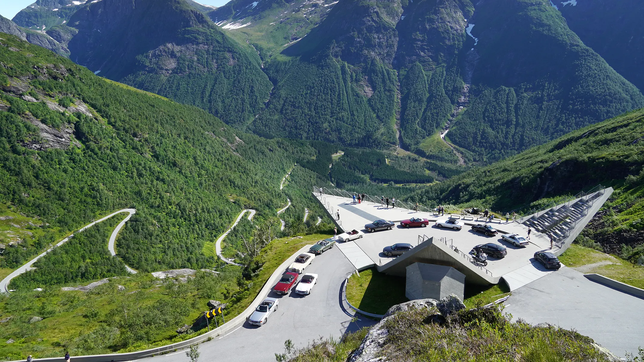 Utsikten viewpoint scenic route Gaularfjell