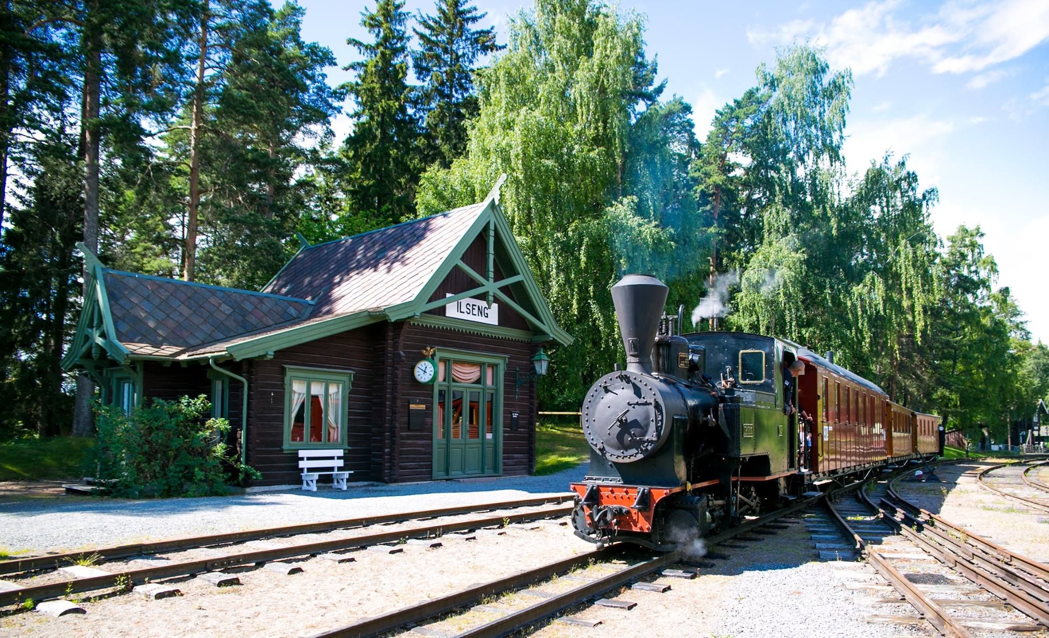 The Tertitt train at The Norwegian Railway Museum, Hamar