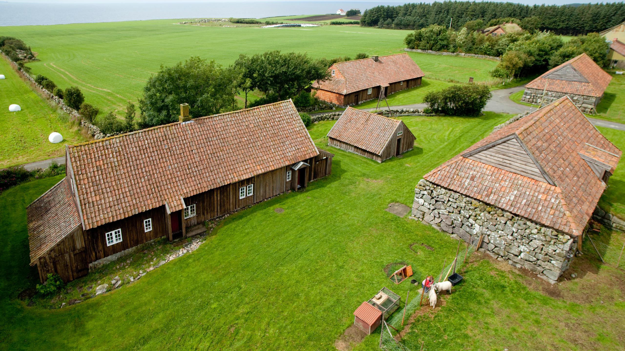 Grødalandstunet museum på Jæren, Vestlandet, Norge.