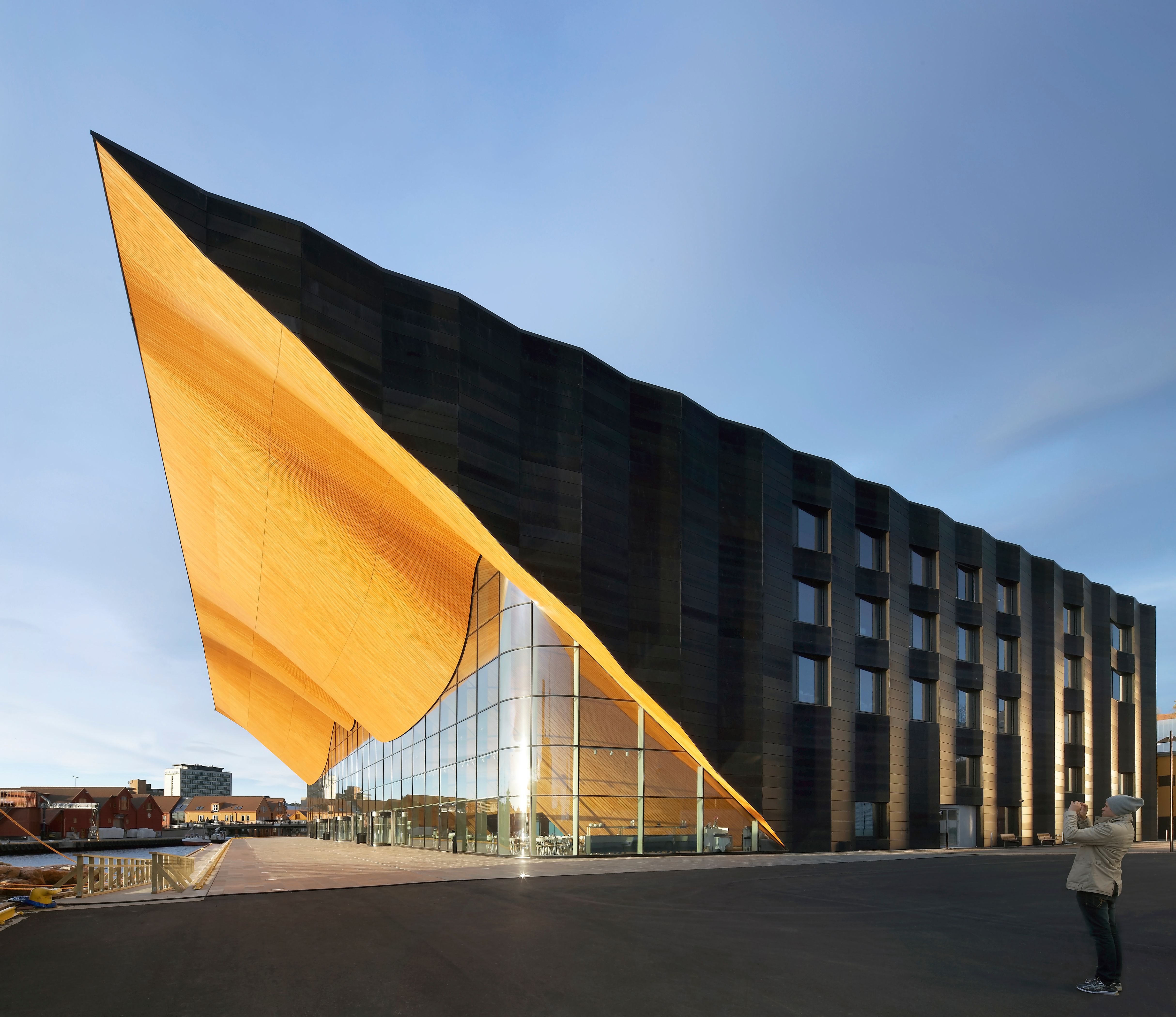 The Kilden culture house in Kristiansand, Southern Norway