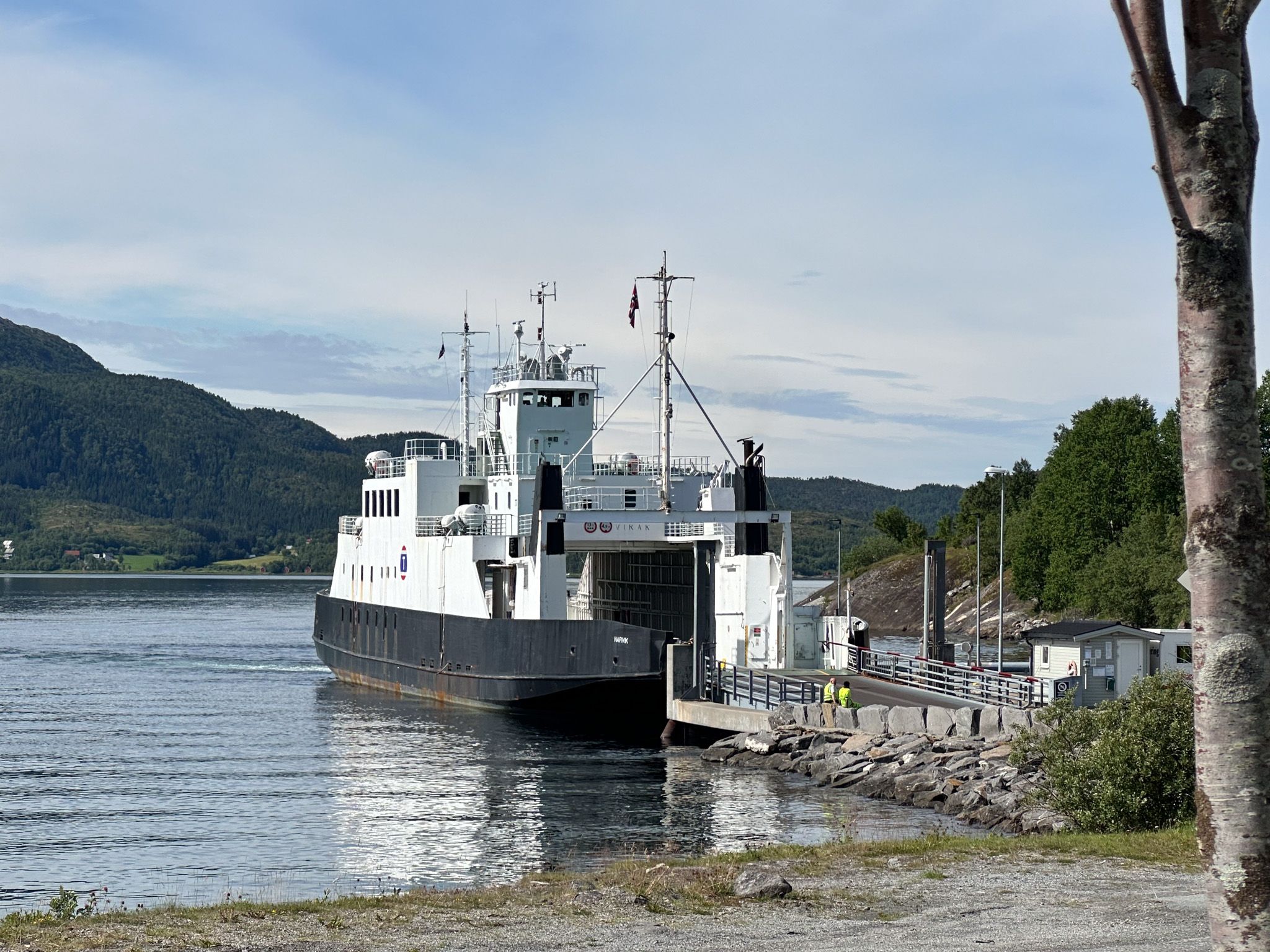 En ferje i Norge