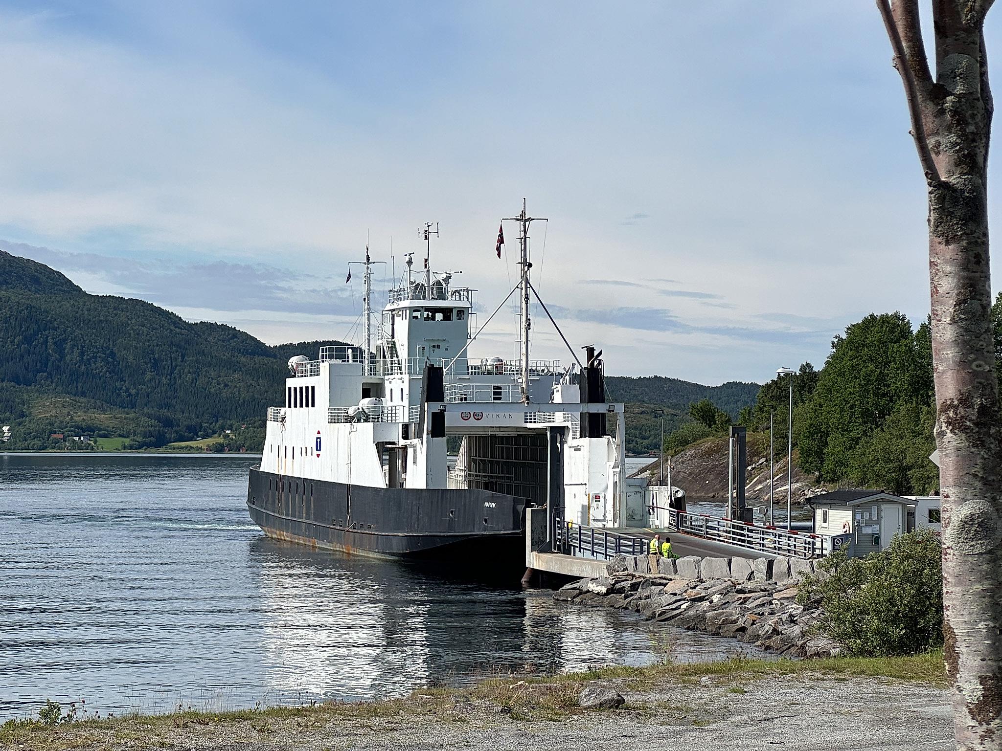 En ferje i Norge