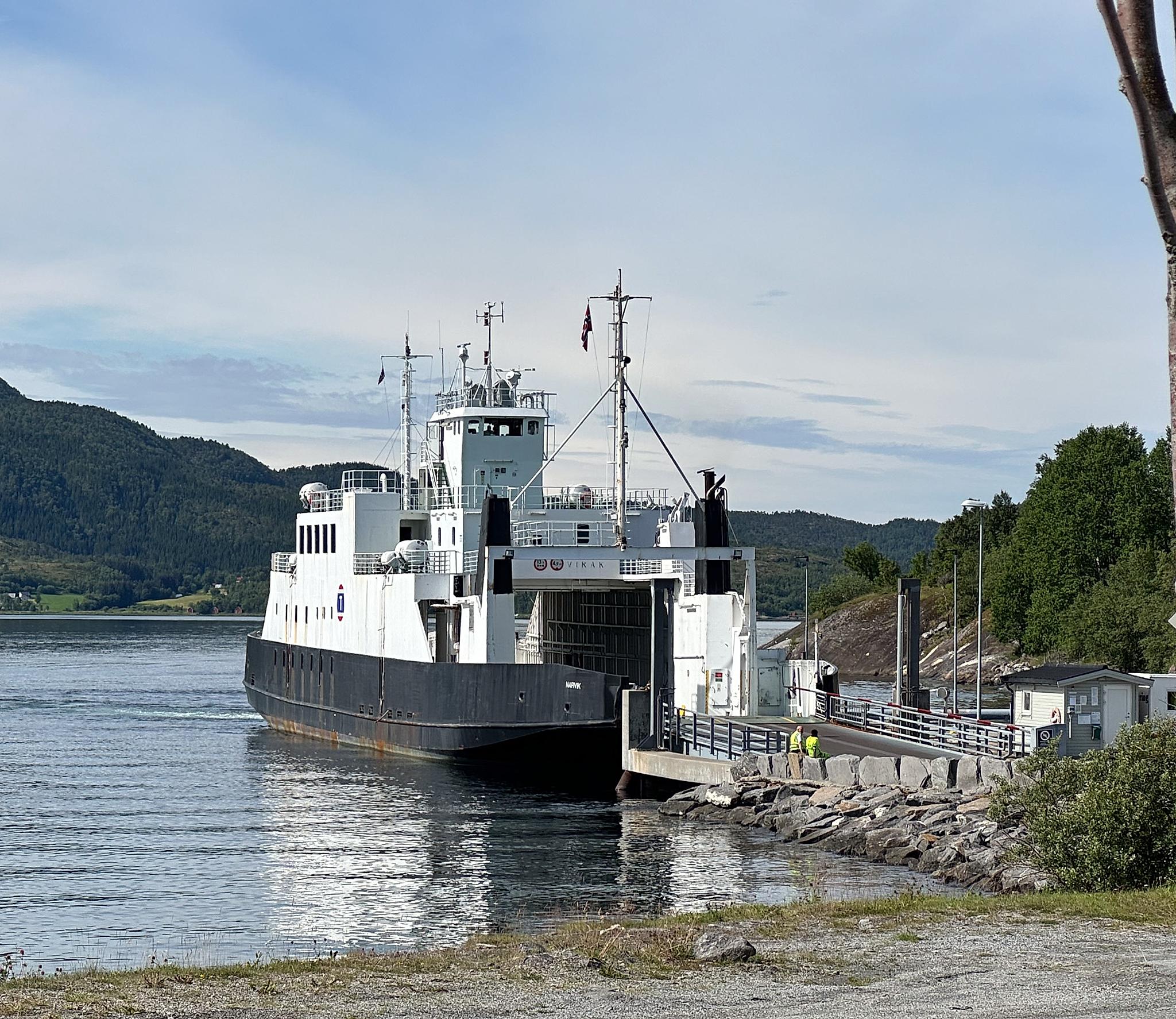En ferje i Norge