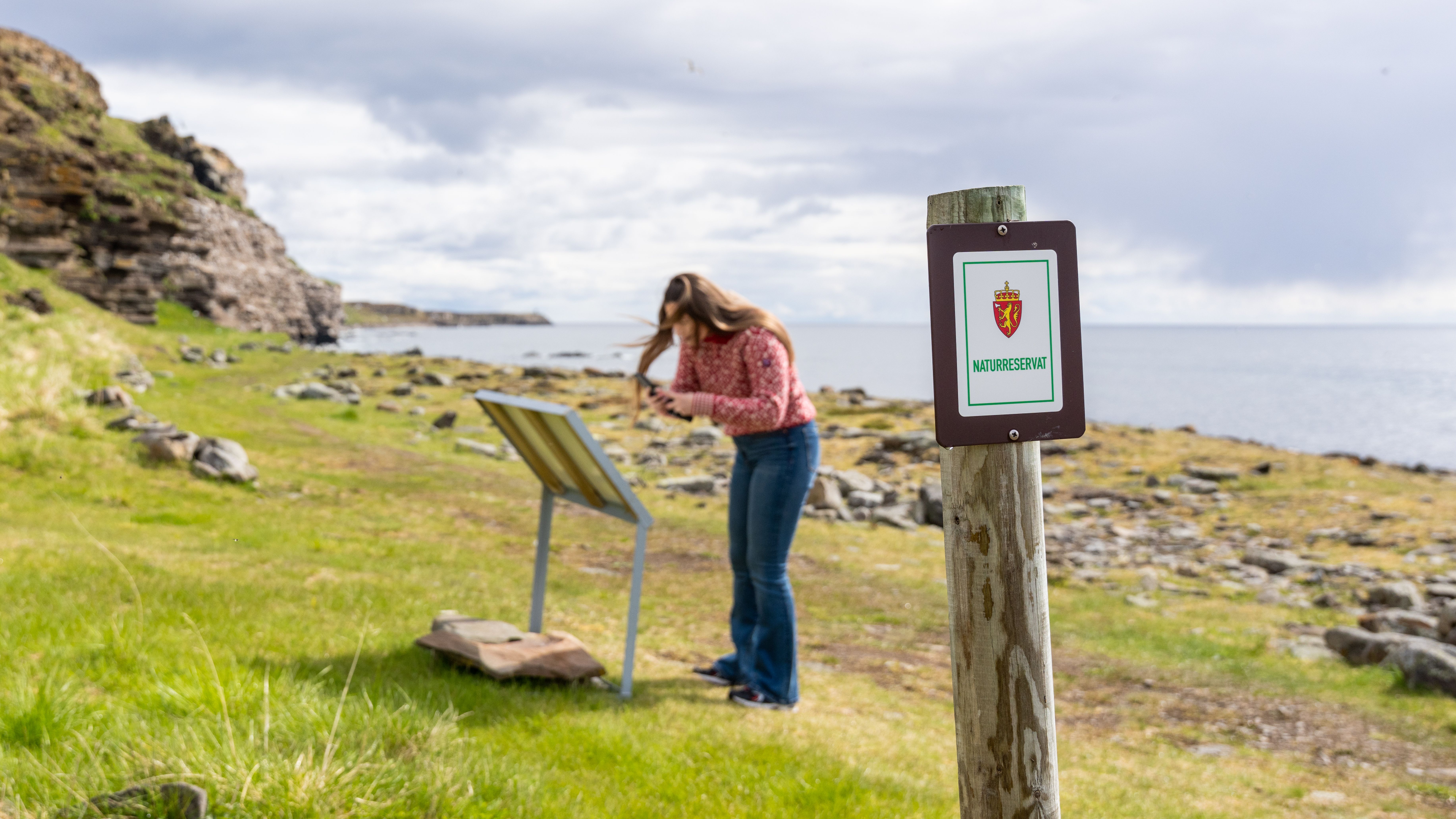 Ekkerøy bird reserve in Varanger, Northern Norway.
