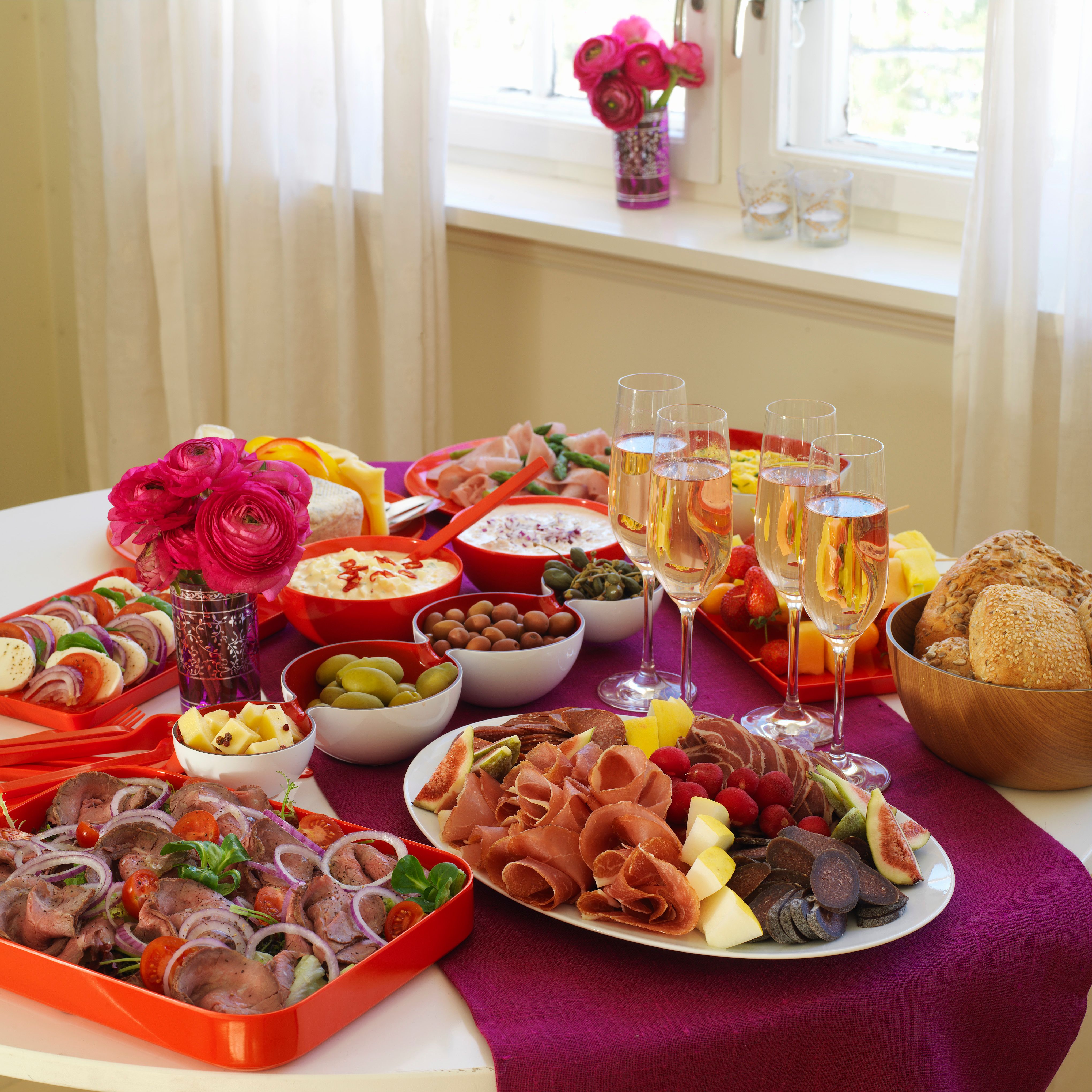 A table filled with tapas