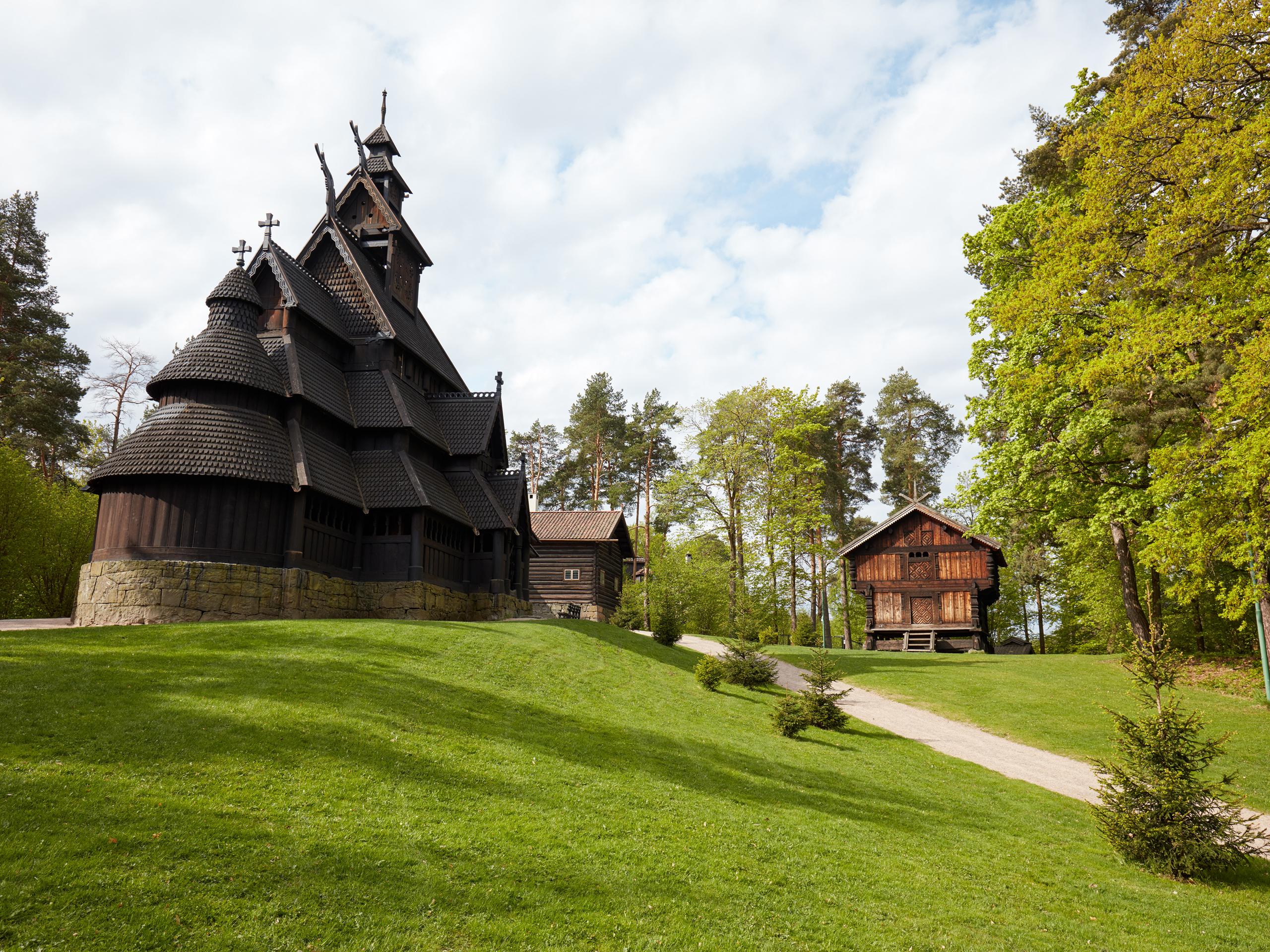Gol Stave Church at the Norsk Folkemuseum