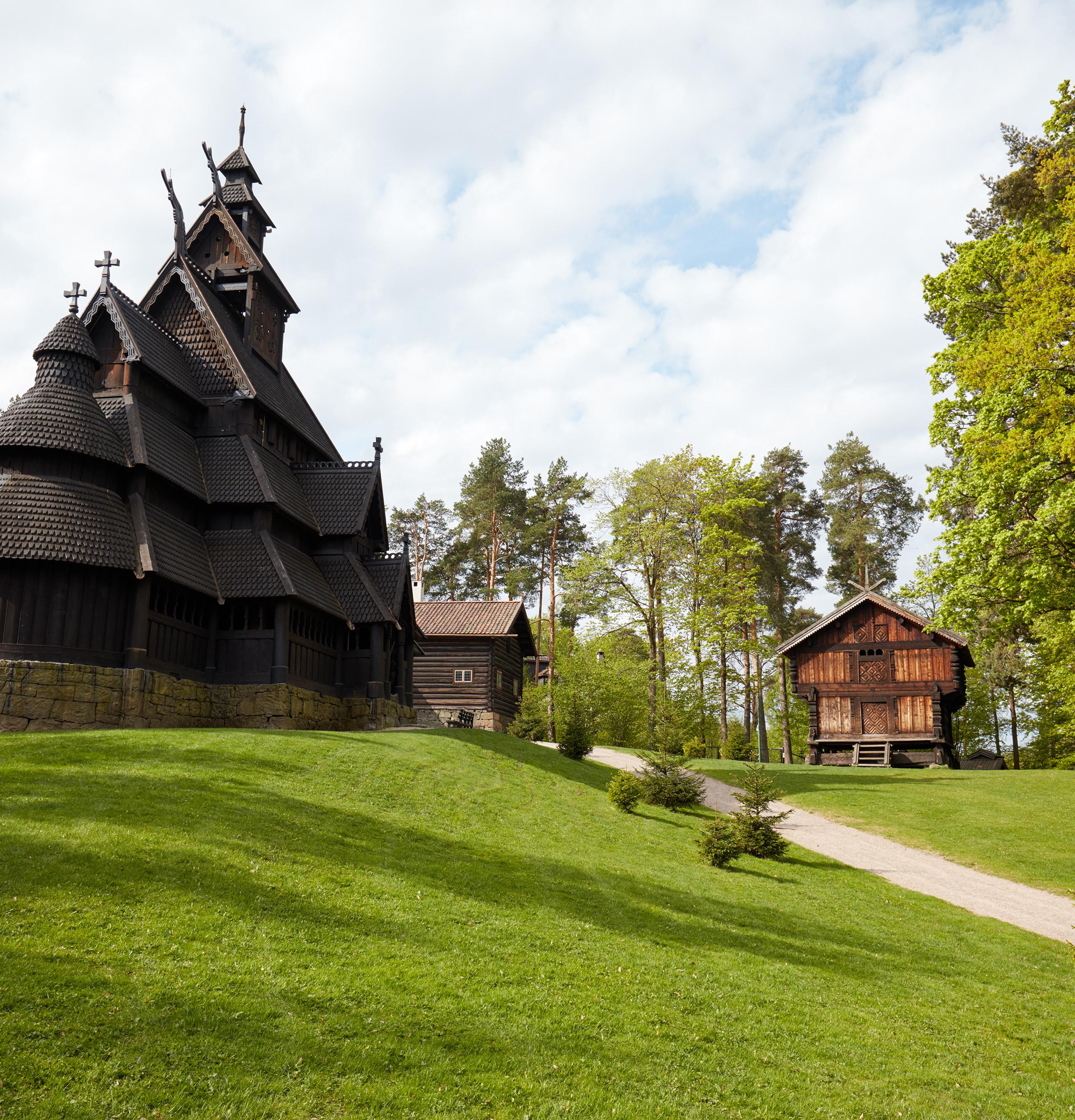 Gol Stave Church at the Norsk Folkemuseum