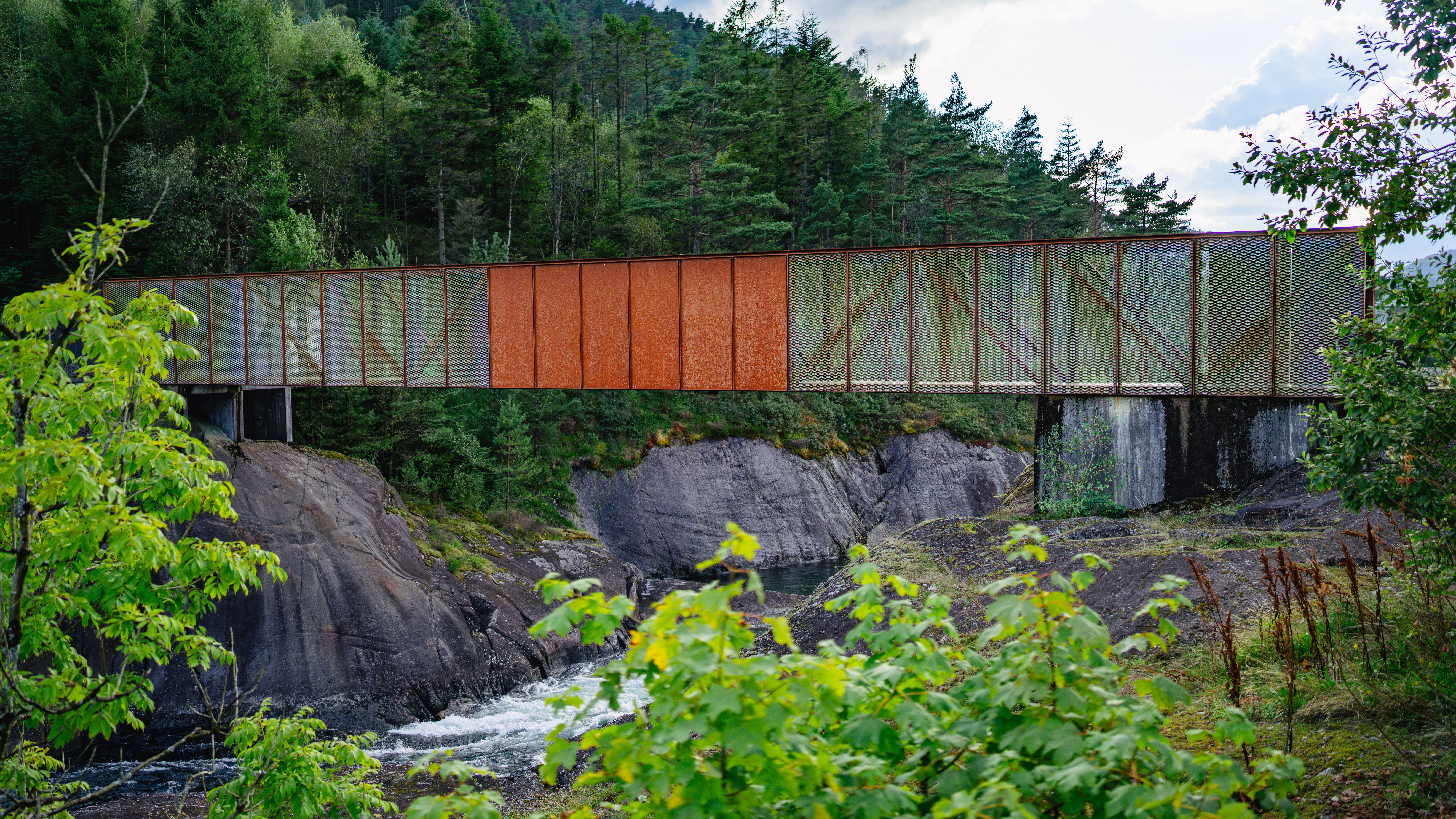 A bridge near the village Sand.