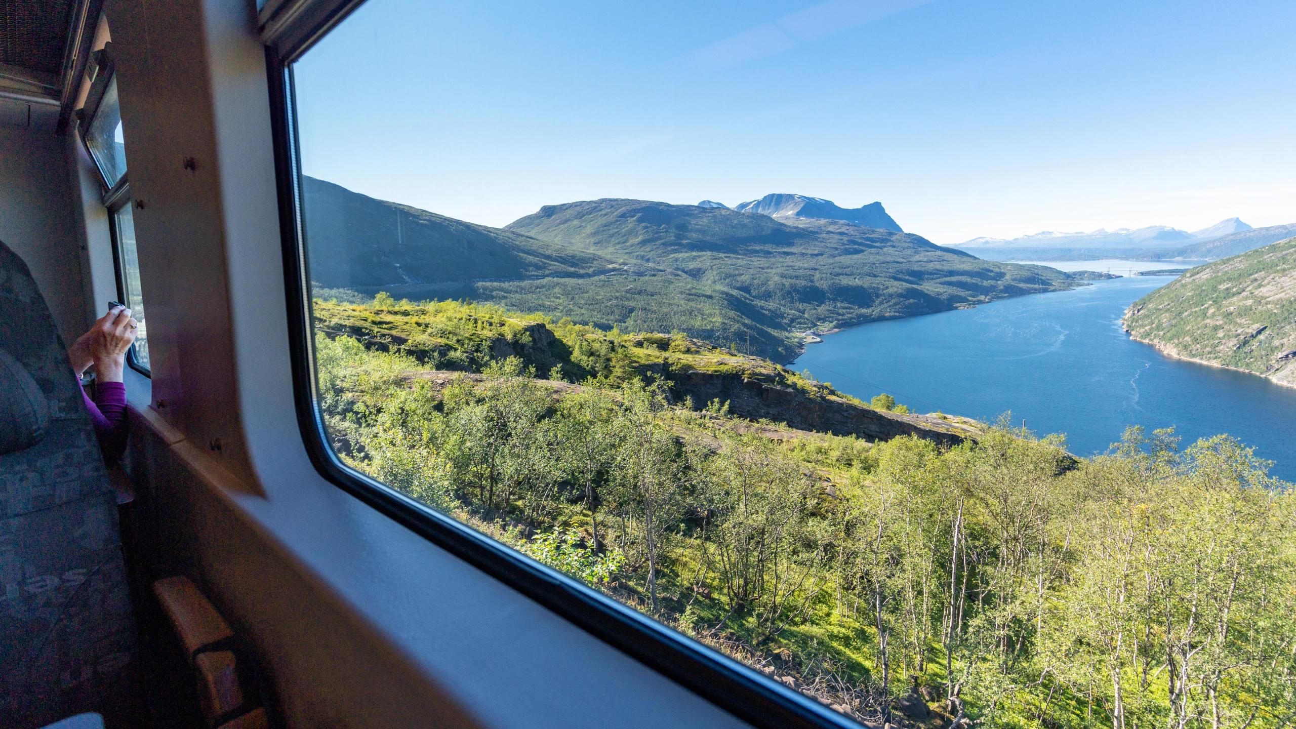 Utsikten fra Ofotbanen