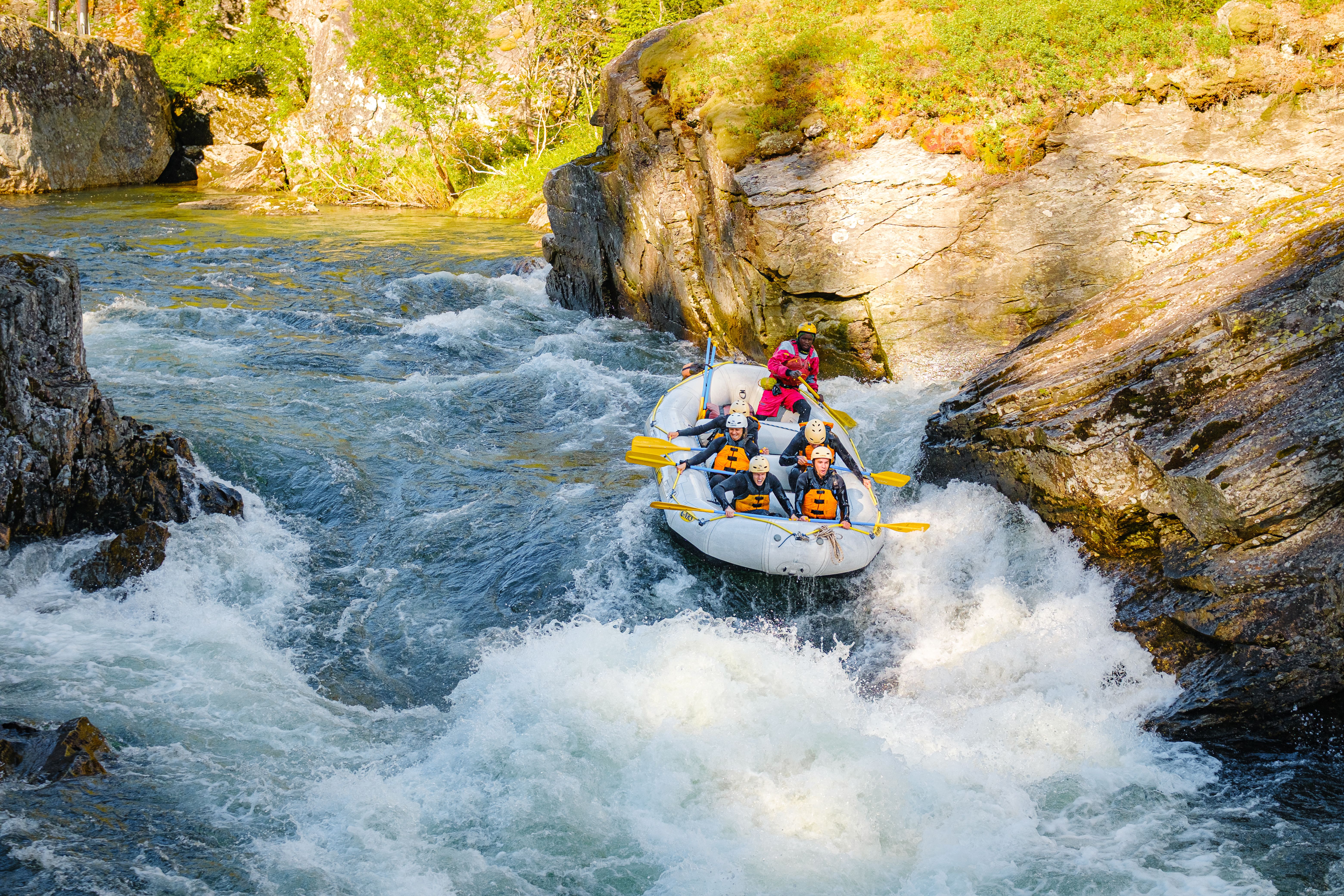 Rafting in Voss