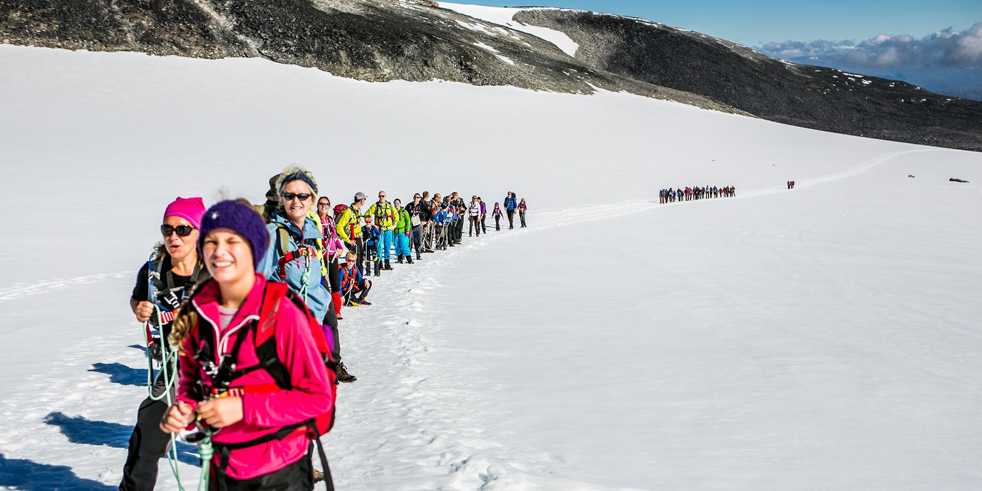 Hiking to Galdhøpiggen in Jotunheimen, Eastern Norway