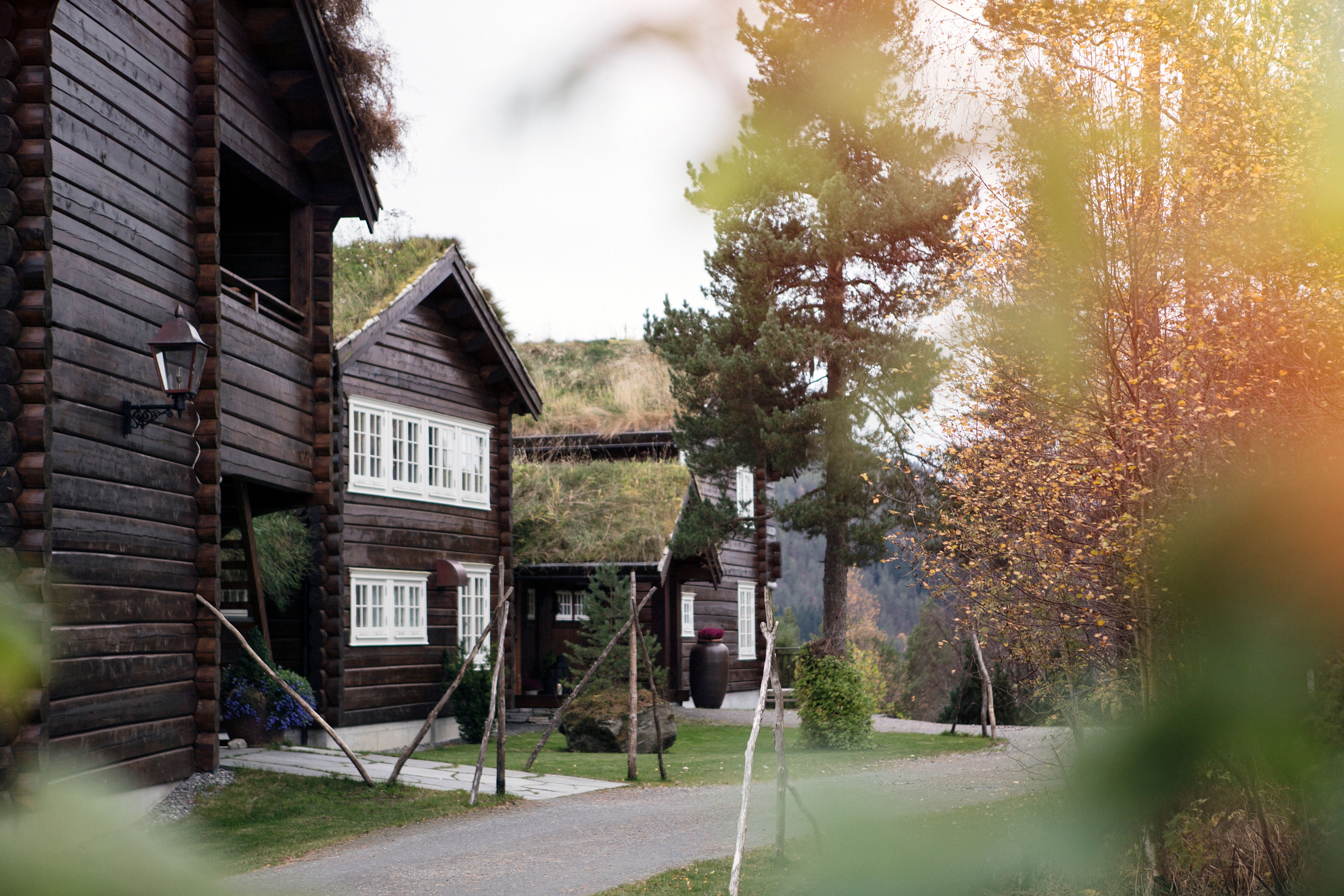 Het Storfjord Hotel in het fjordendorpje Glomset in de regio Sunnmøre, Fjord-Noorwegen