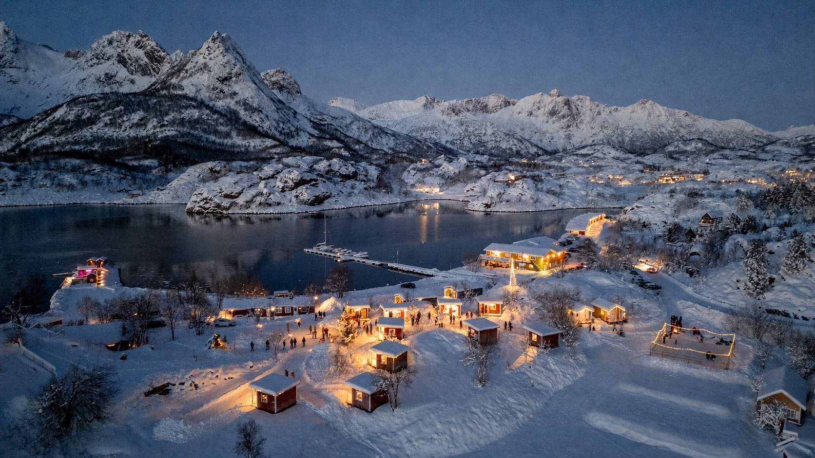 Skårungen Christmas Market in Kabelvåg