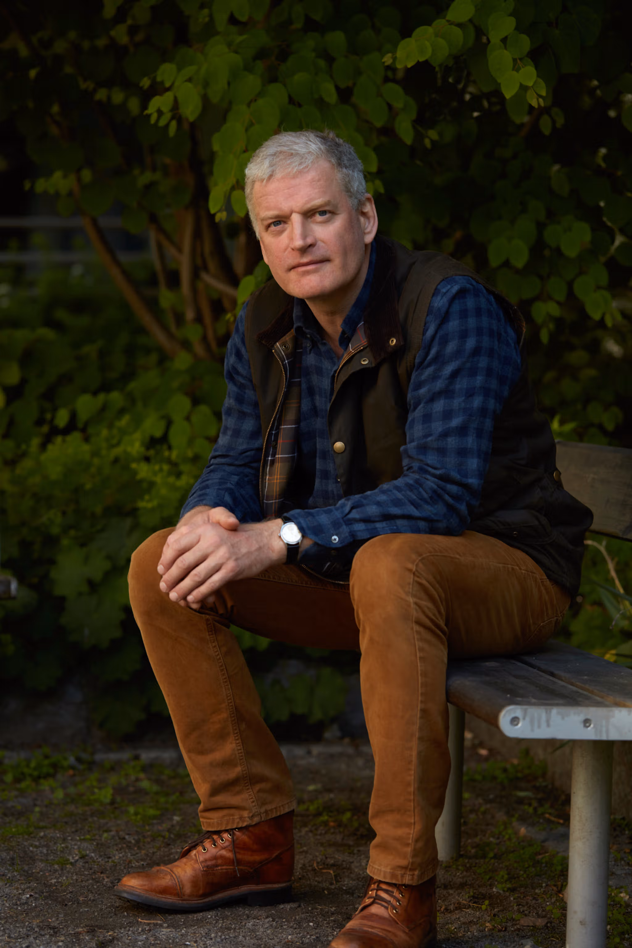 Portrait of the Norwegian writer Lars Mytting from Gudbrandsdalen