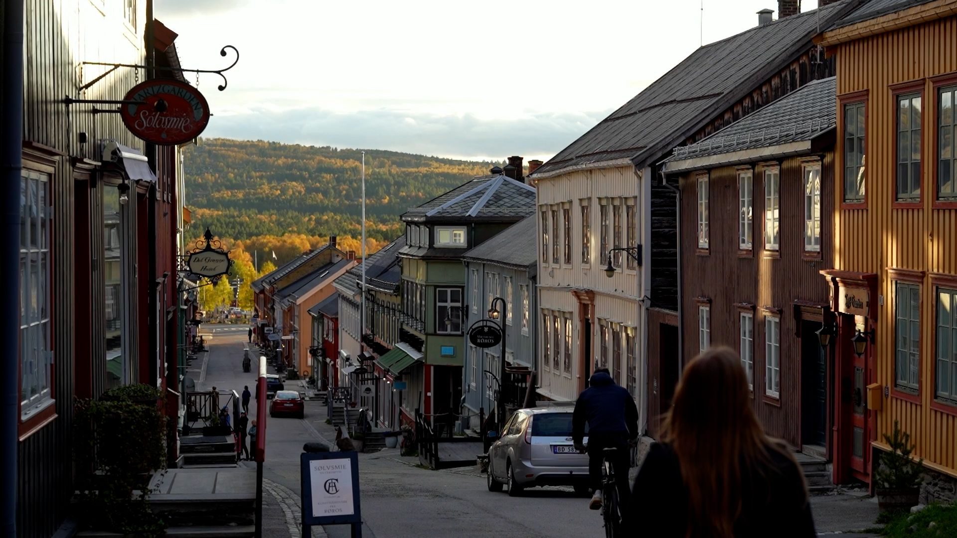 Hovedgaten i Røros