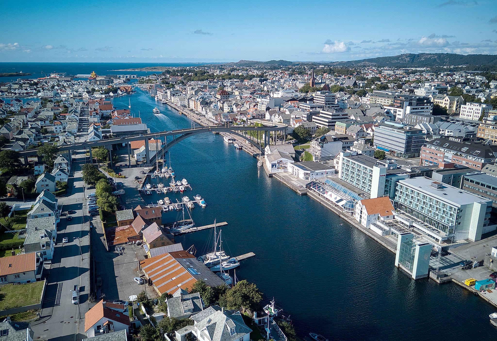 Haugesund på Vestlandet
