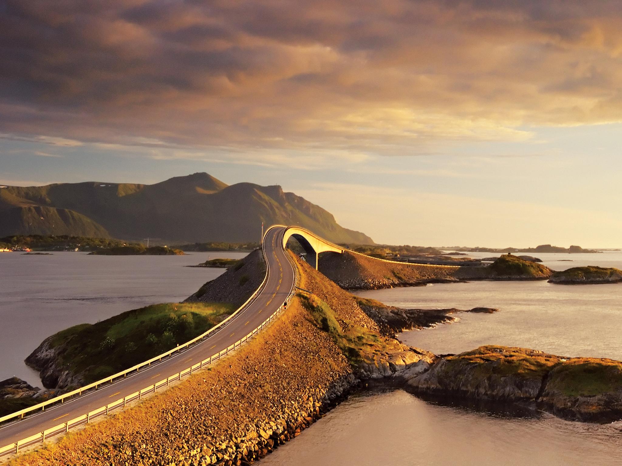 La Strada Atlantica nel Nordovest dei fiordi, Norvegia dei fiordi