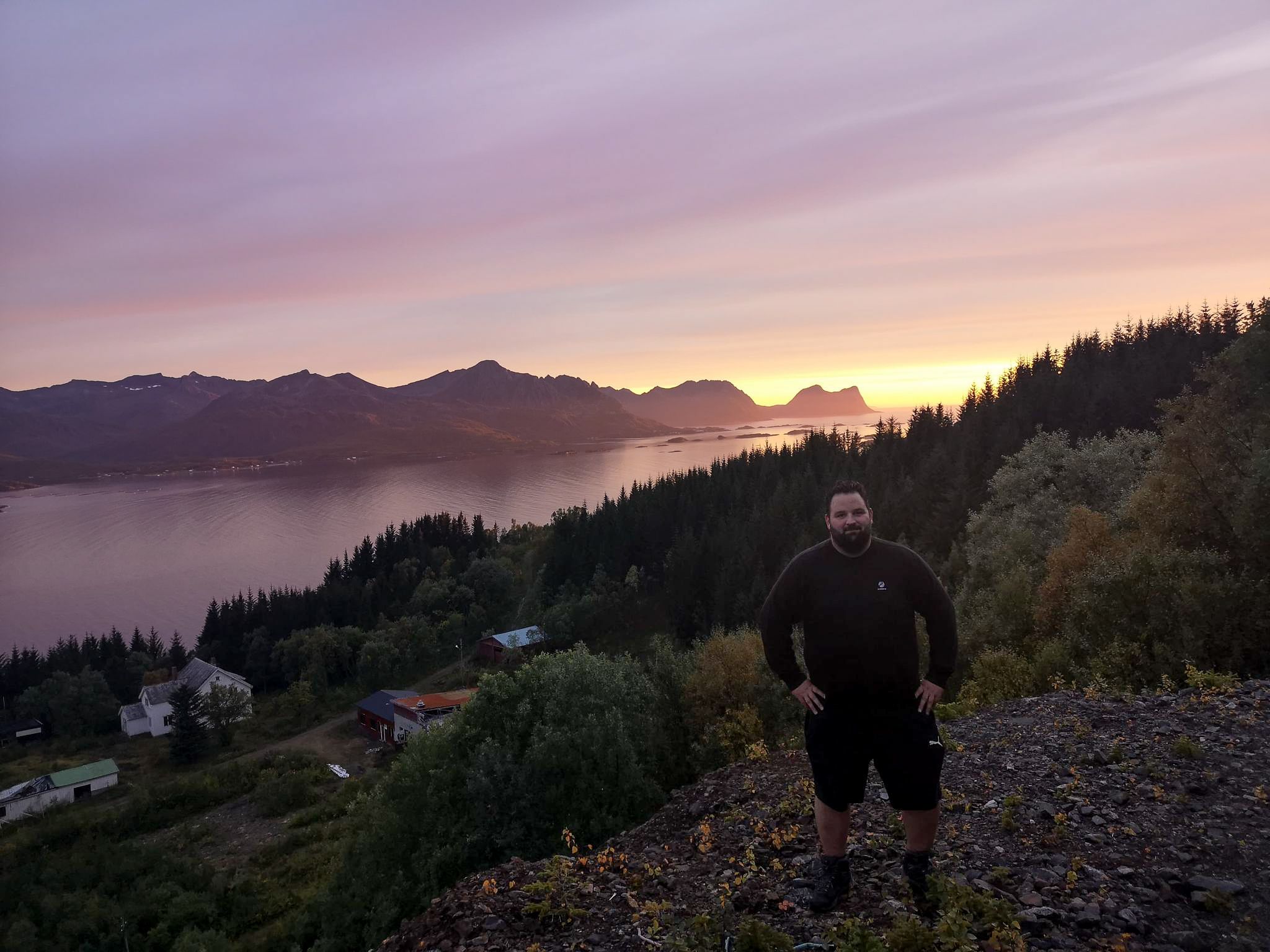 Runar Richardsen på Senja i Nord-Norge