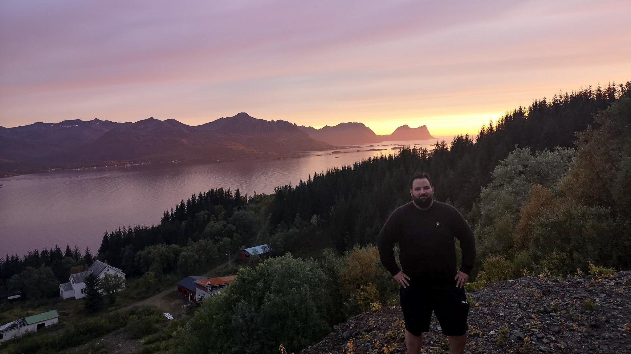 Runar Richardsen på Senja i Nord-Norge