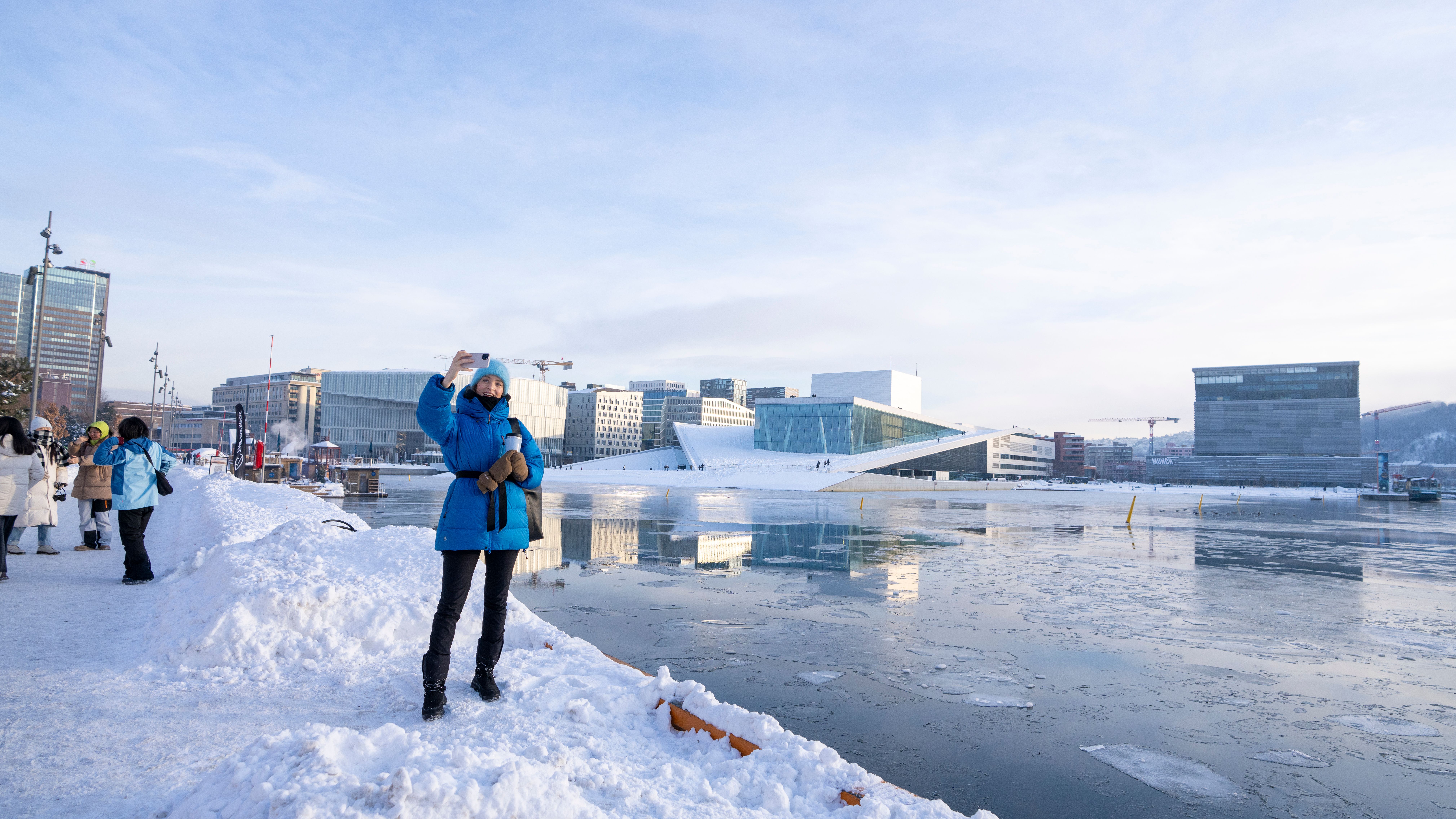 Operaen i vinterdrakt