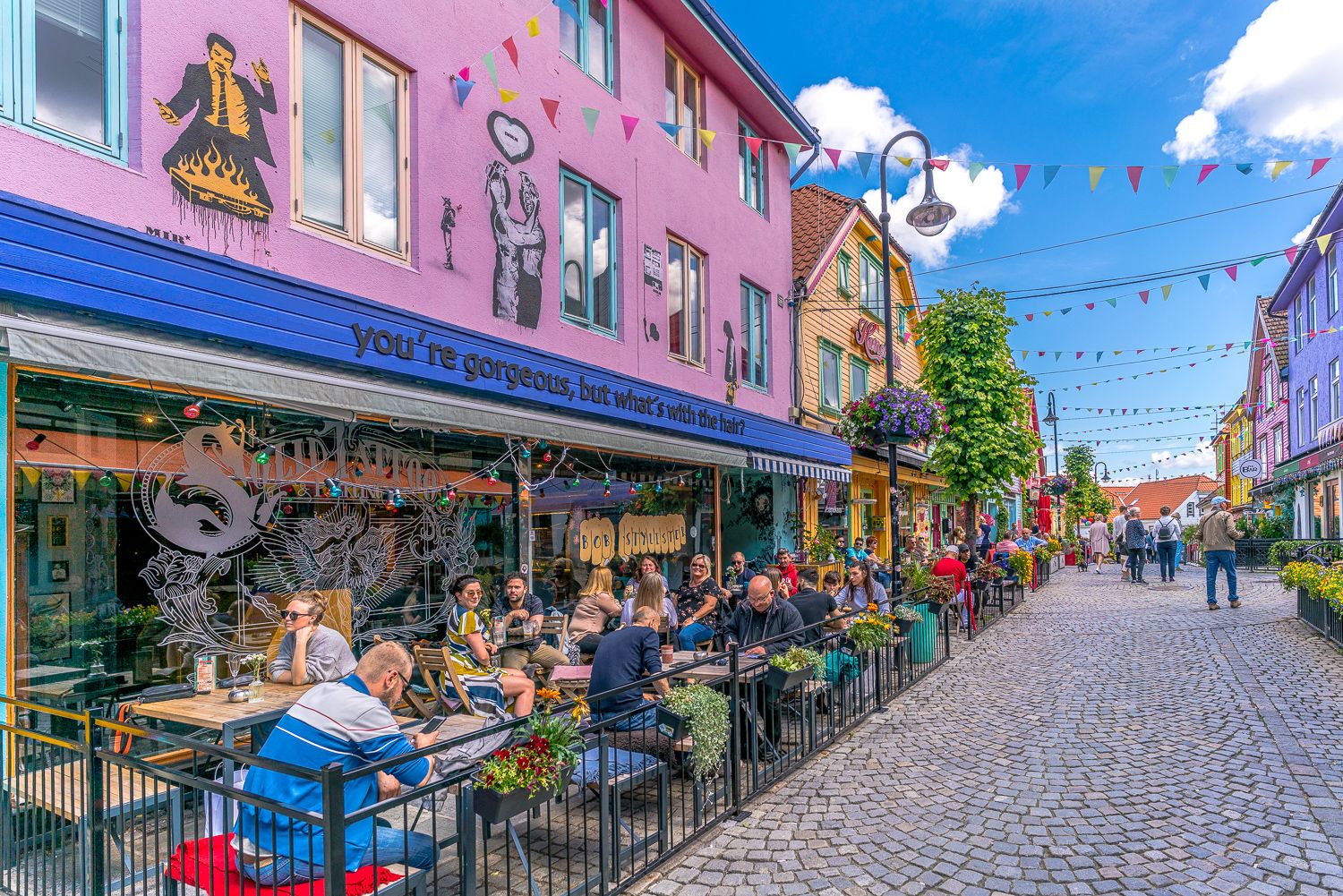 Fargegaten i Stavanger