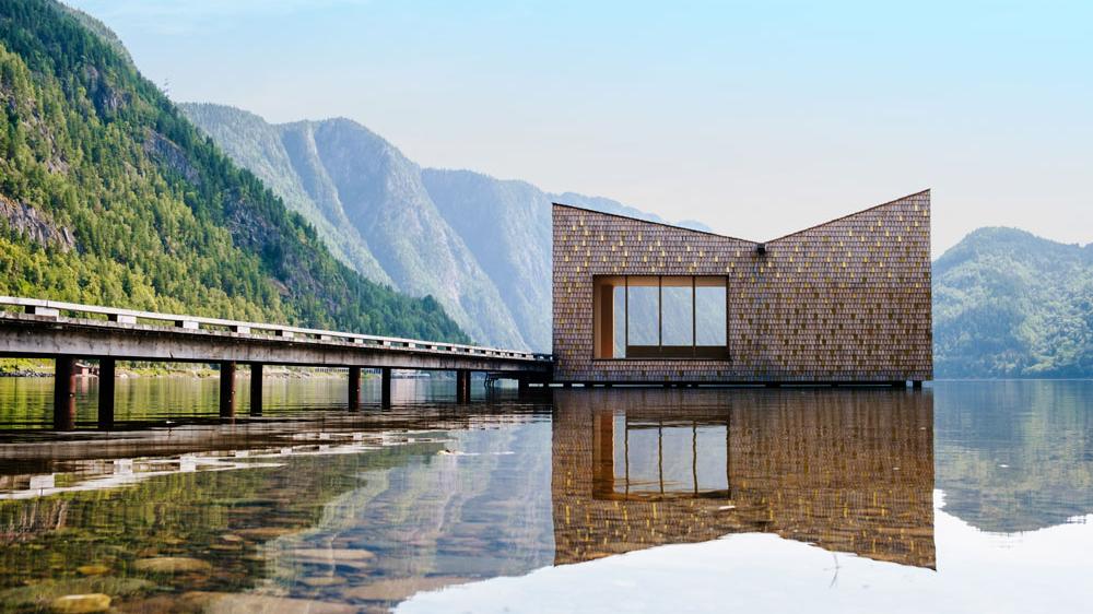 The Soria Moria sauna in Dalen, in Telemark