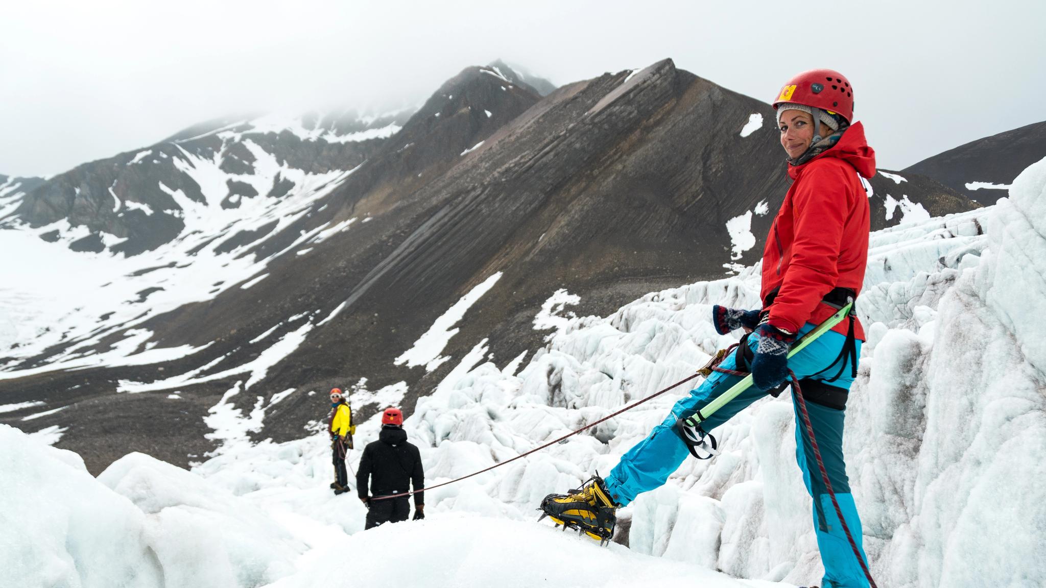 Brevandring på Svalbard