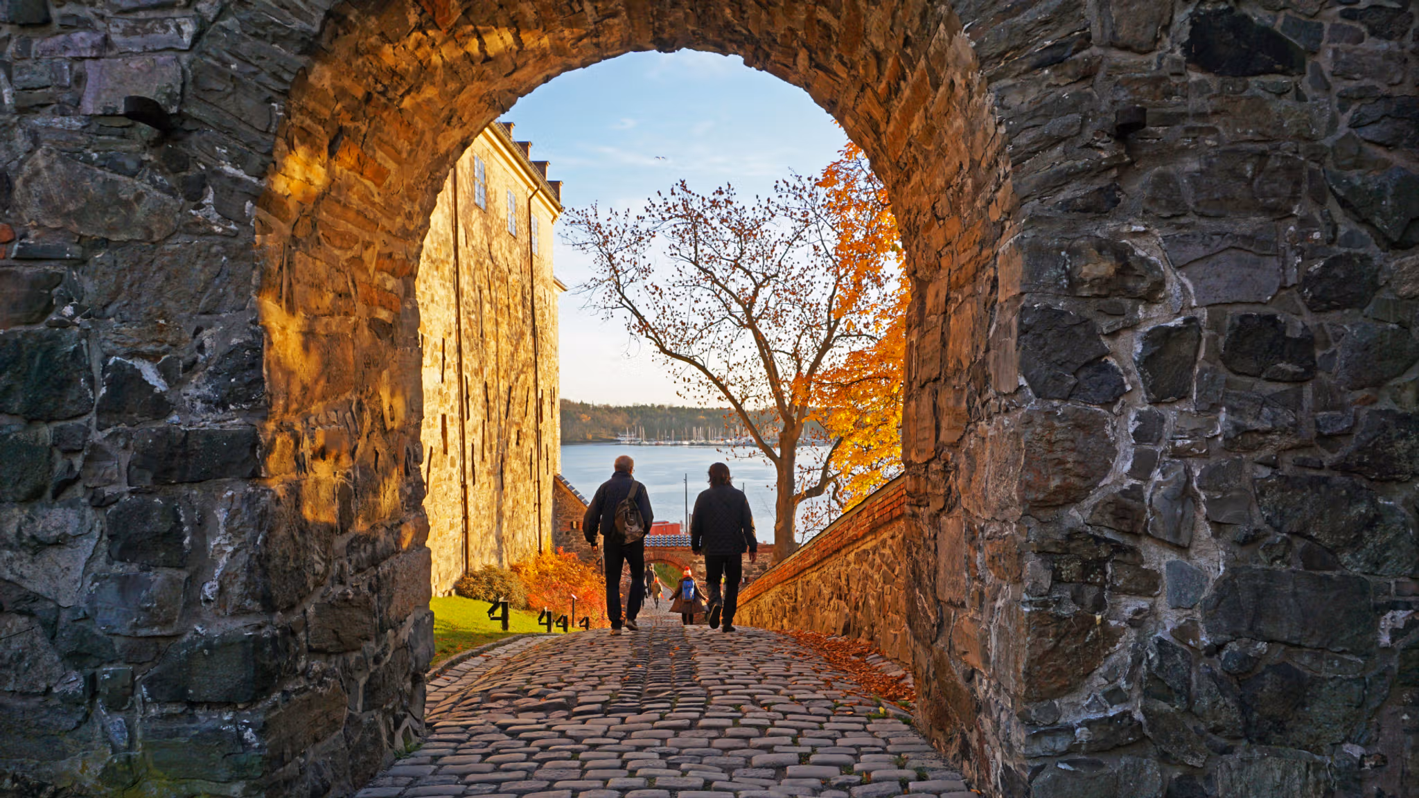 The Akershus Fortress in autumn
