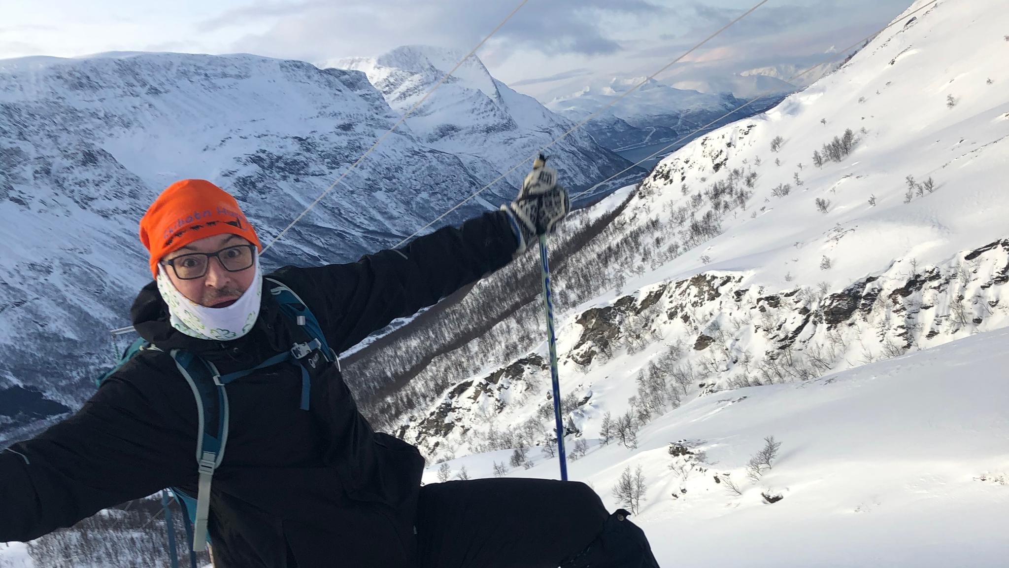 Svein Oddvar Leiros fra Lyngenfjord i Nord-Norge