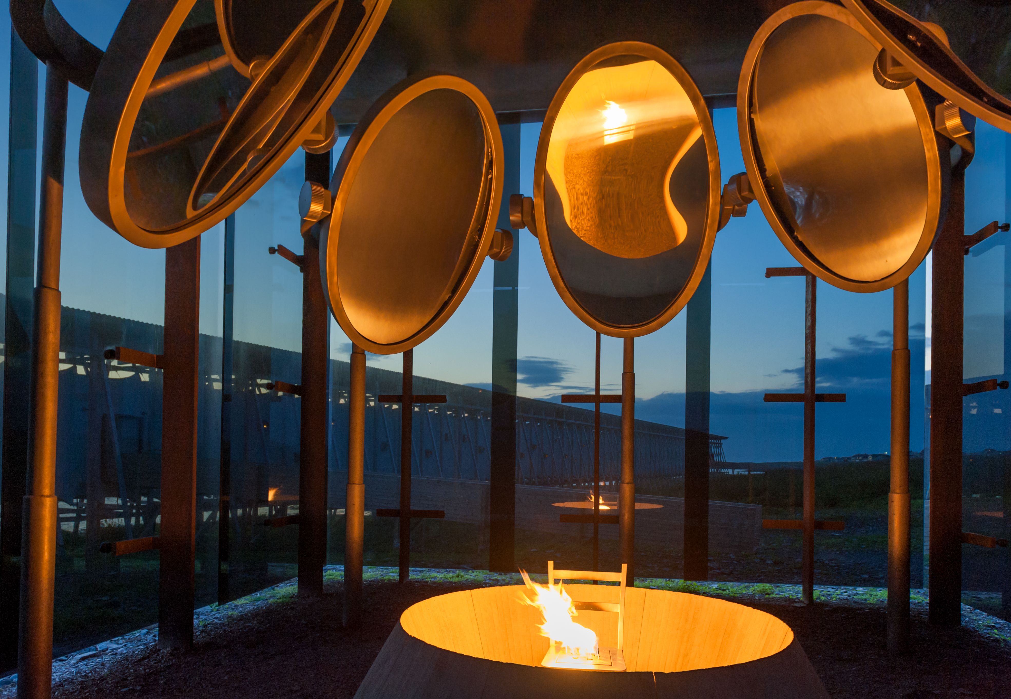 Steilneset by artist Louise Bourgeois, Vardø, Norwegian Scenic Route Varanger, Northern Norway
