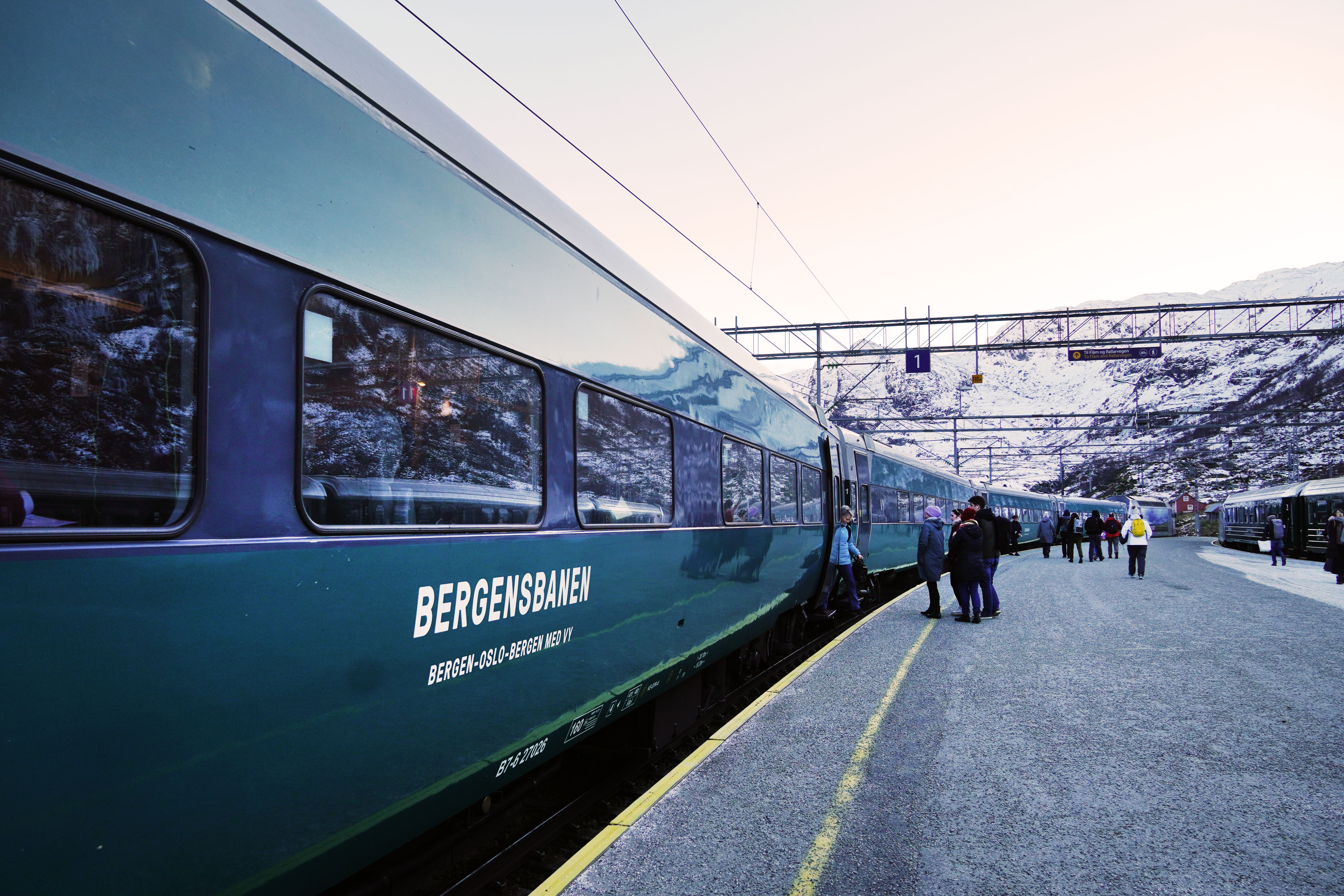 Bergensbanen på Myrdal