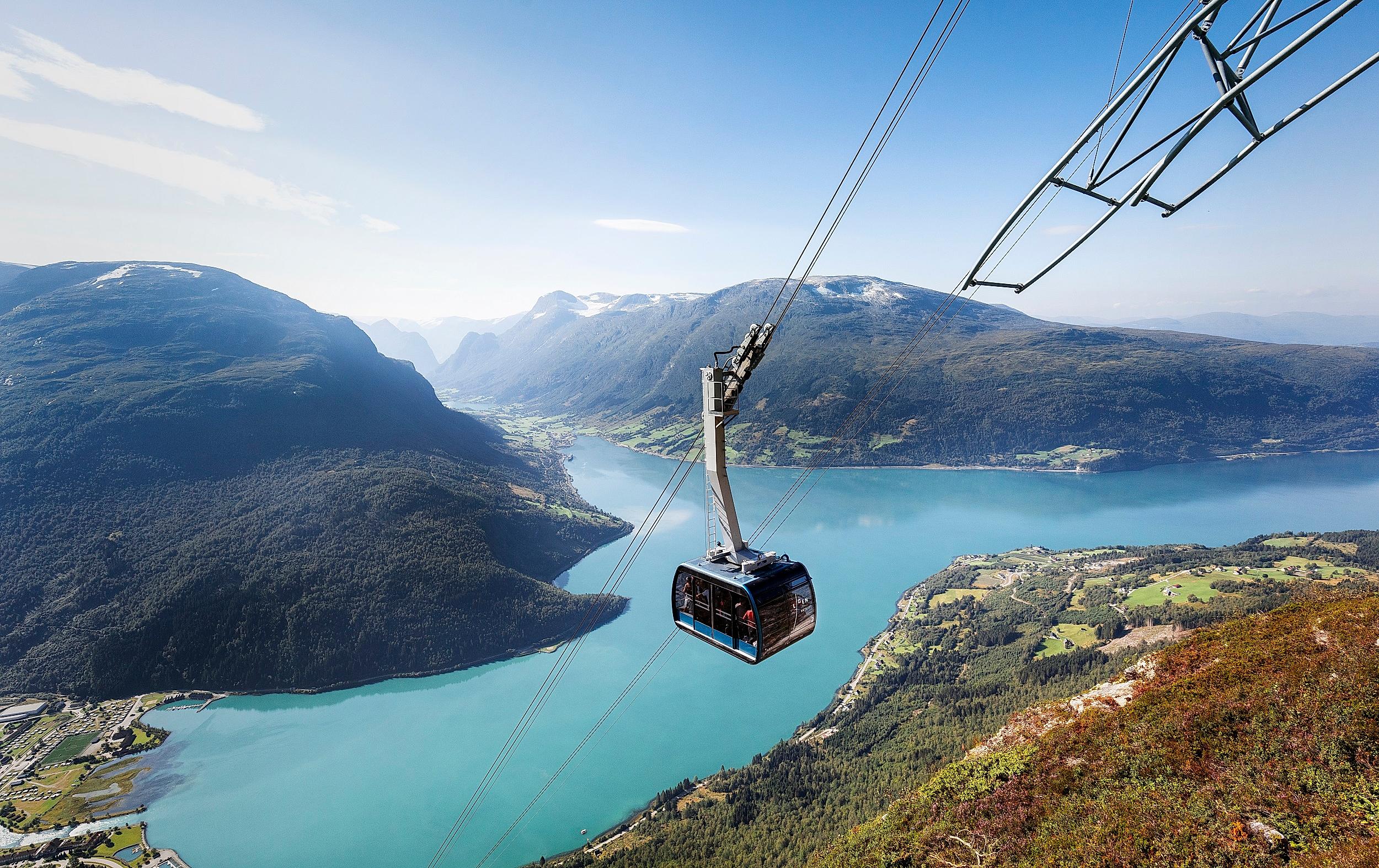 Loen Skylift in summer