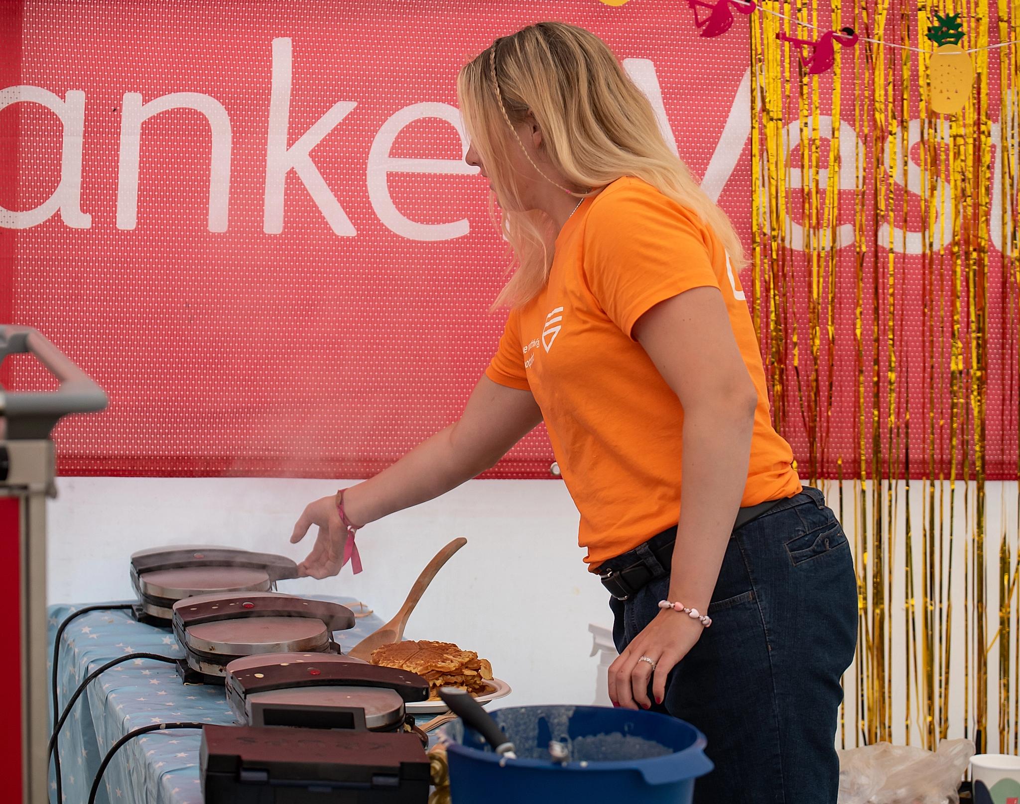 Volunteer at Ekstremsportveko festival in Voss in Fjord Norway