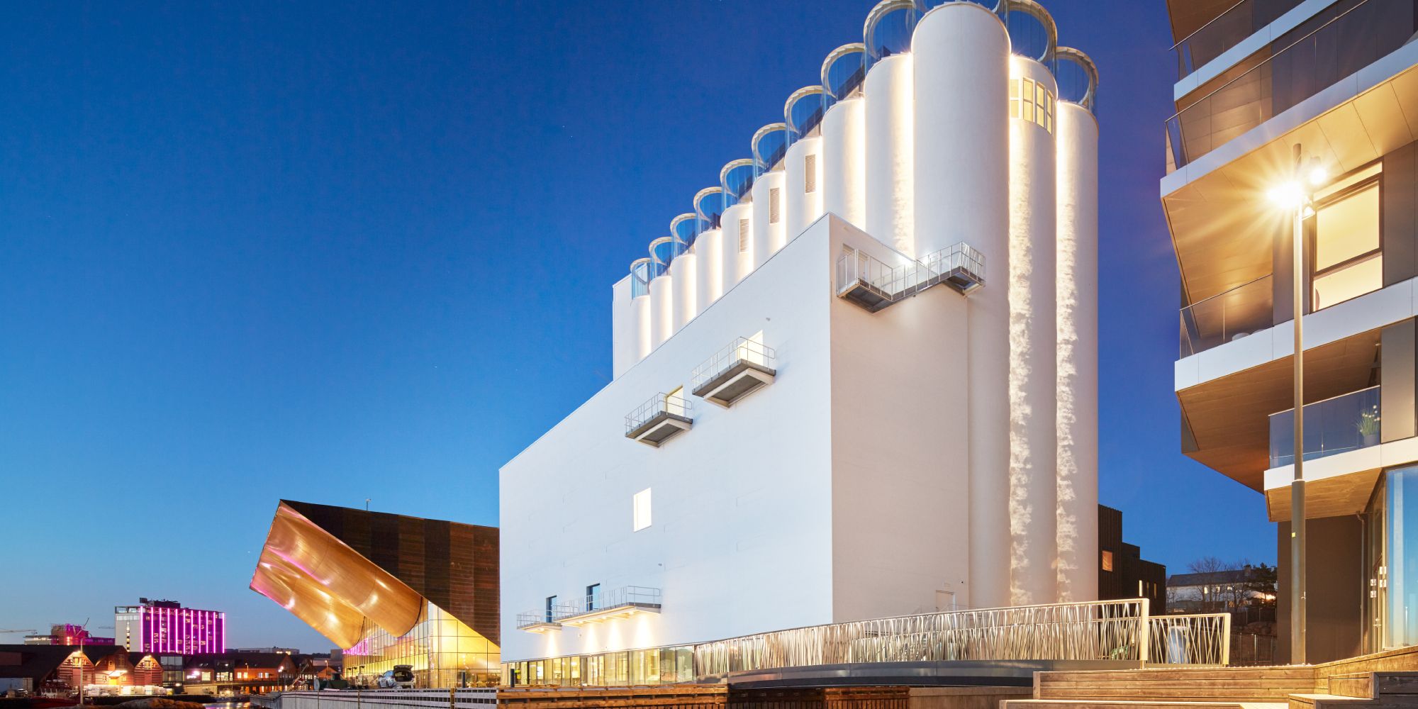 Kunstsilo på Odderøya i Kristiansand