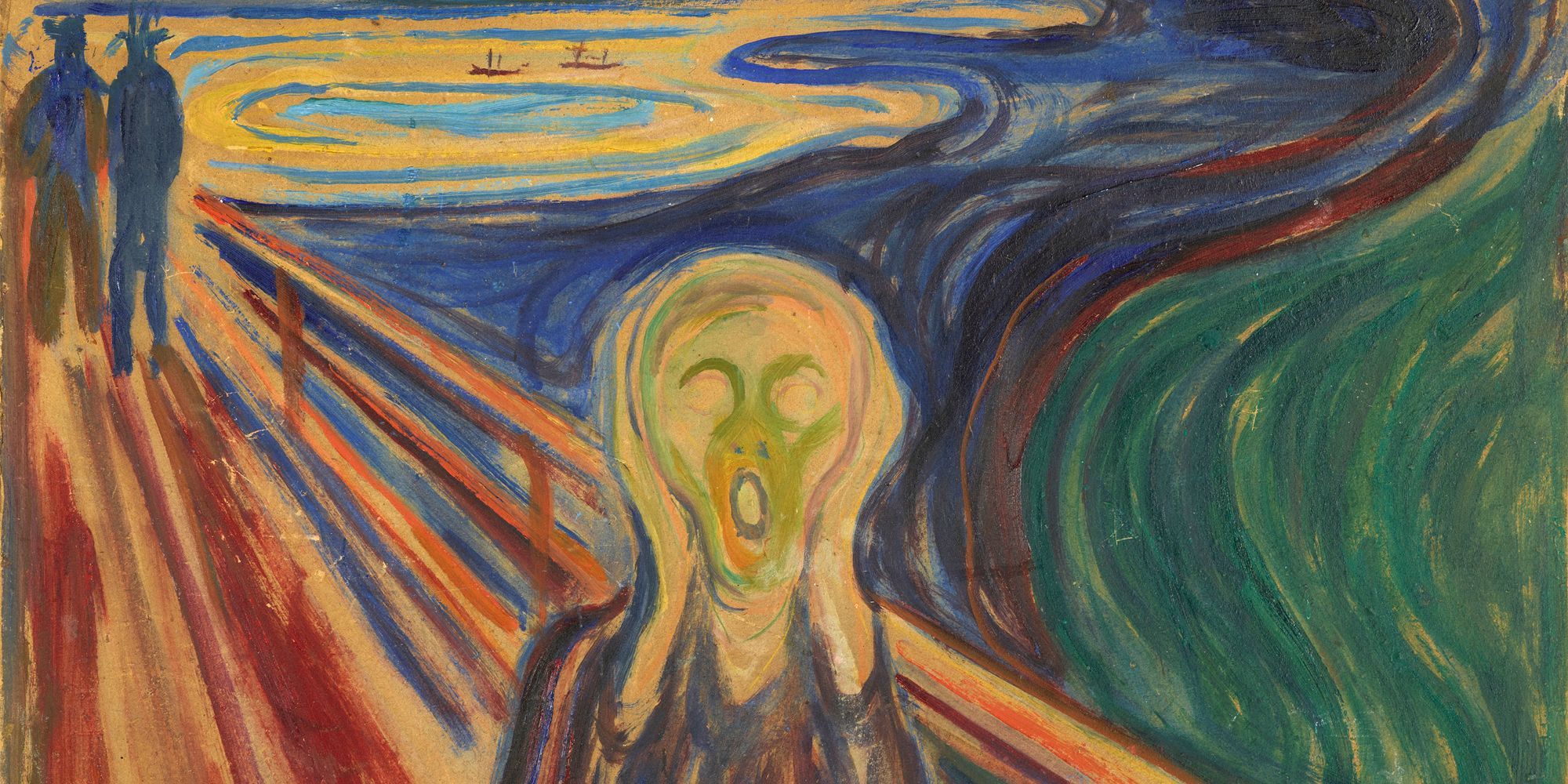 The Scream painting by Edvard Munch
