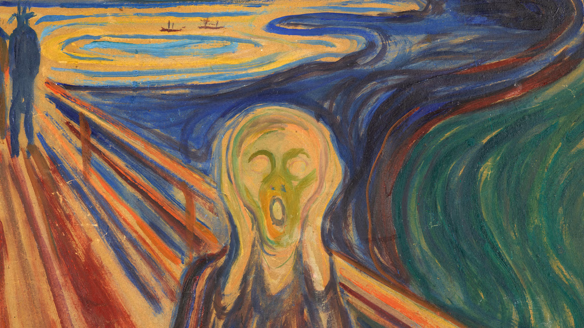 The Scream painting by Edvard Munch