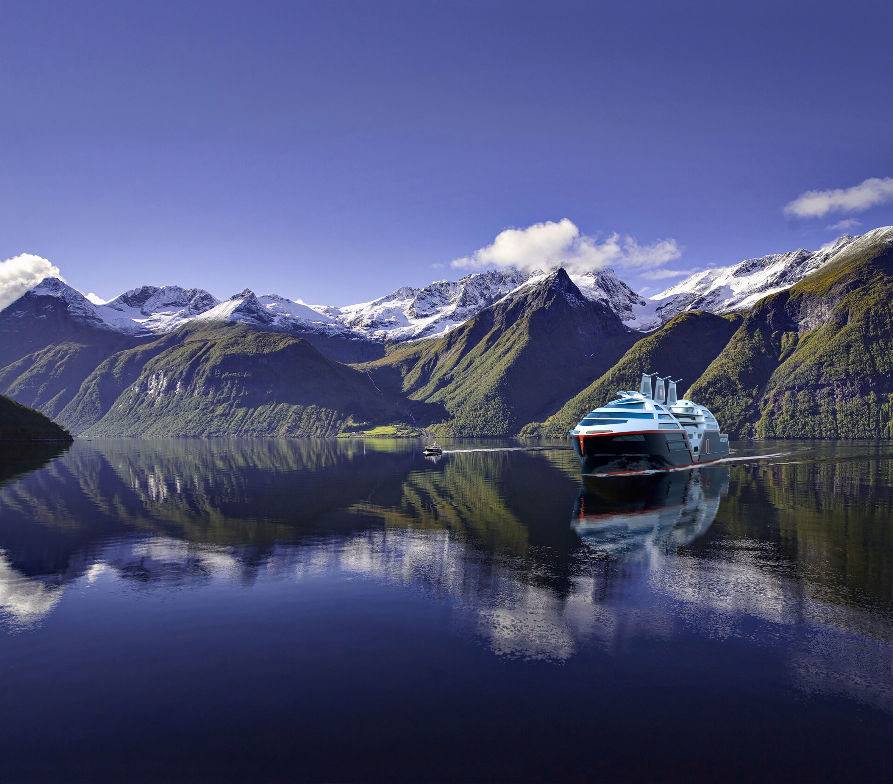 SeaZero Concept Visualisation, Hjørundfjord