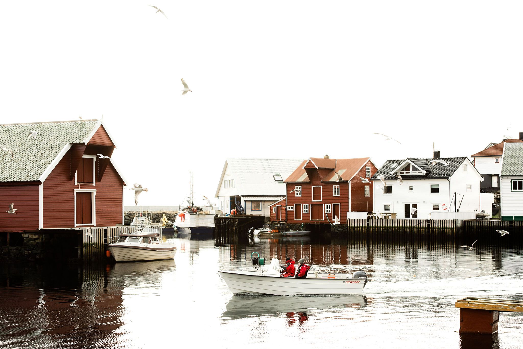 An old fishing village.