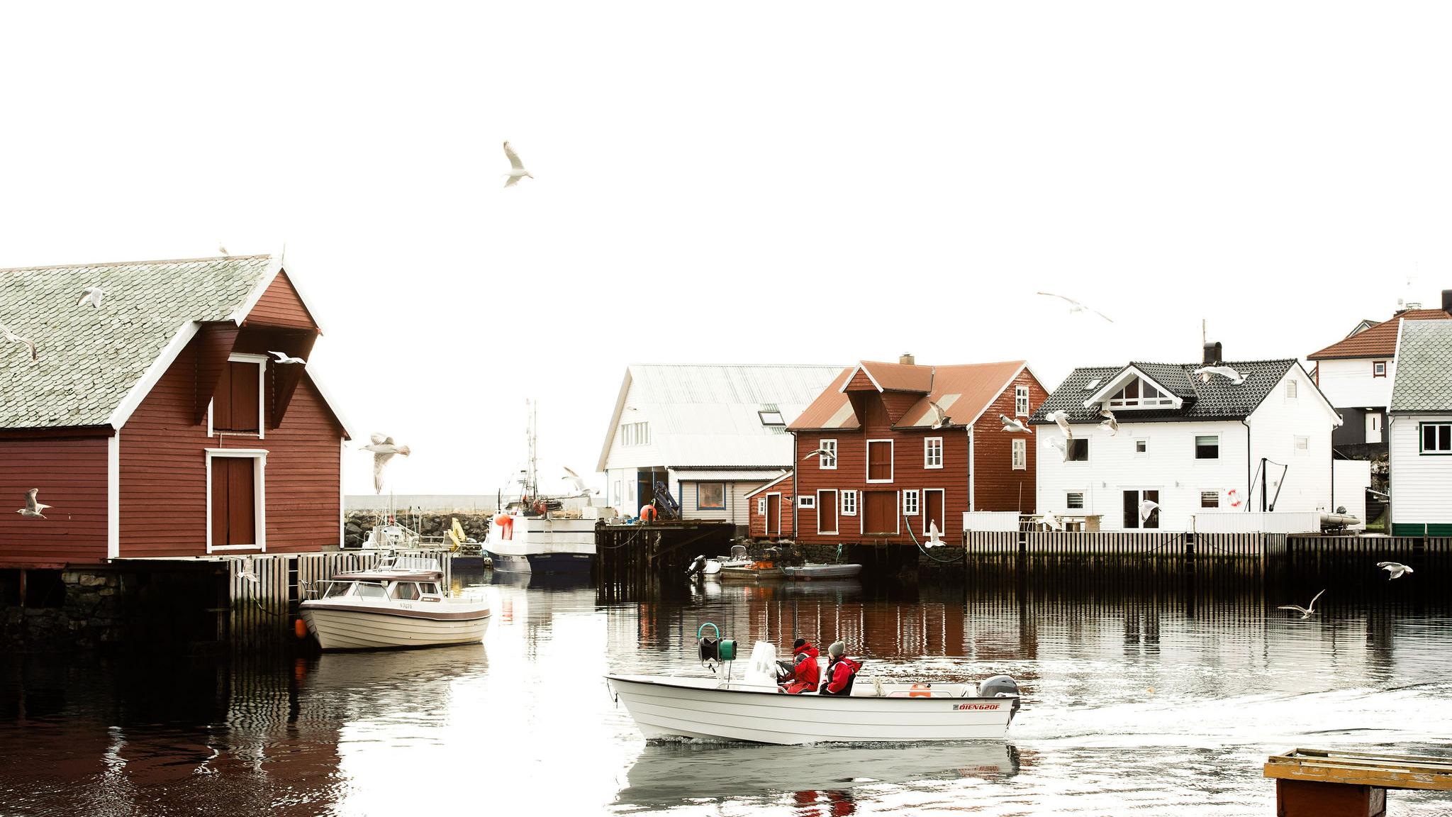An old fishing village.