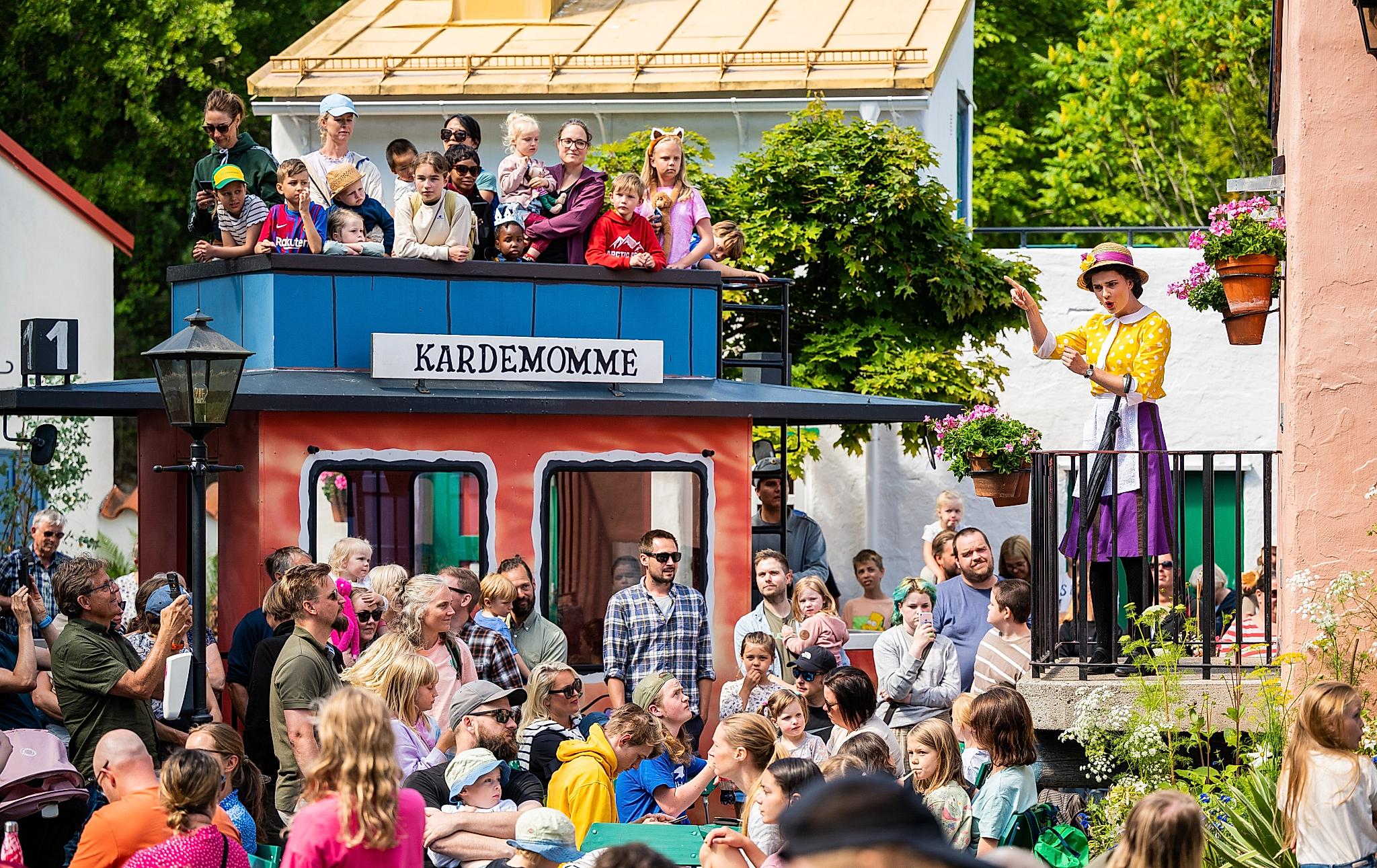 Aunt Sofie on the popular show Kardemomme town in Dyreparken, Kristiansand