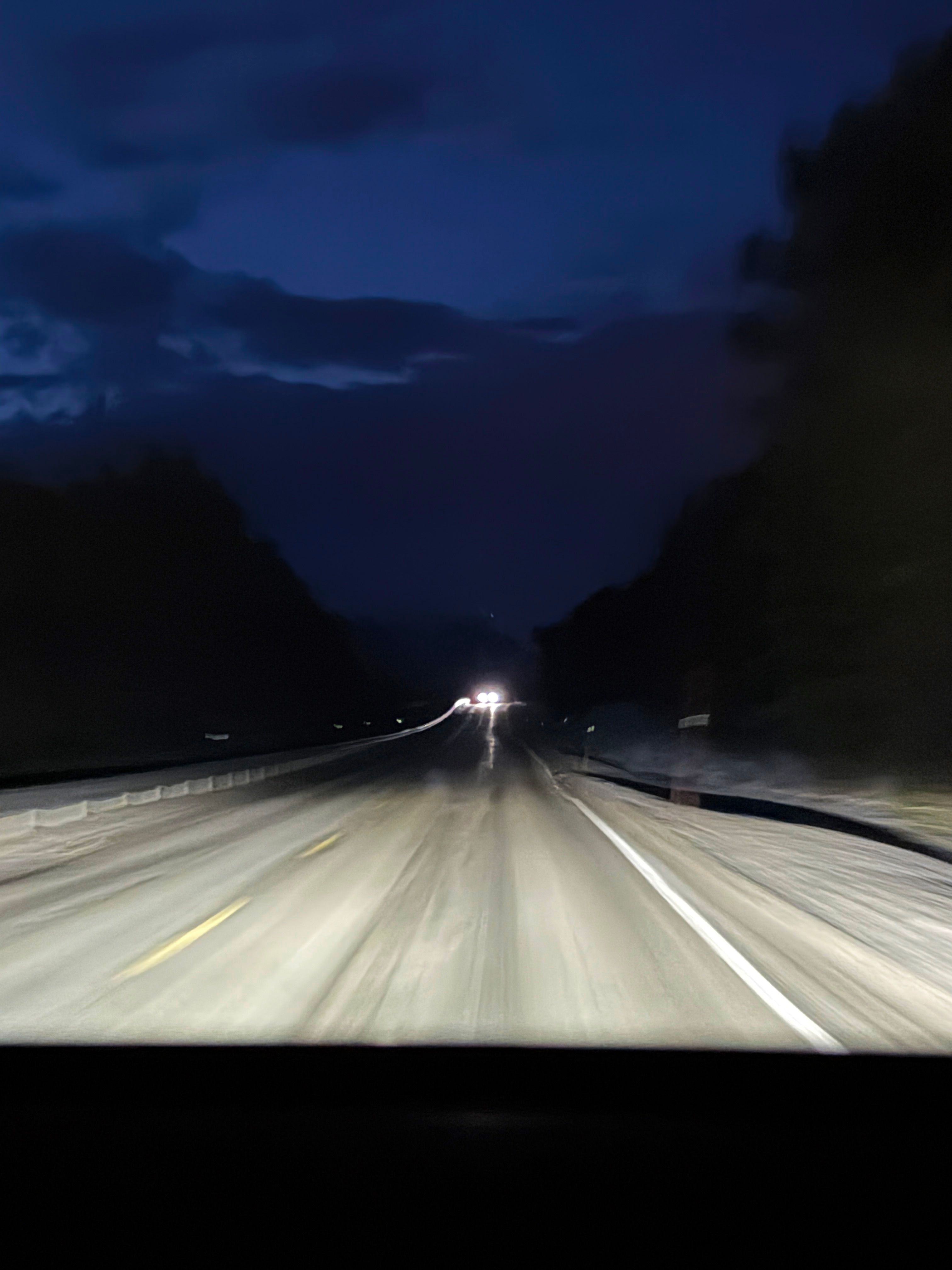 Driving in the dark