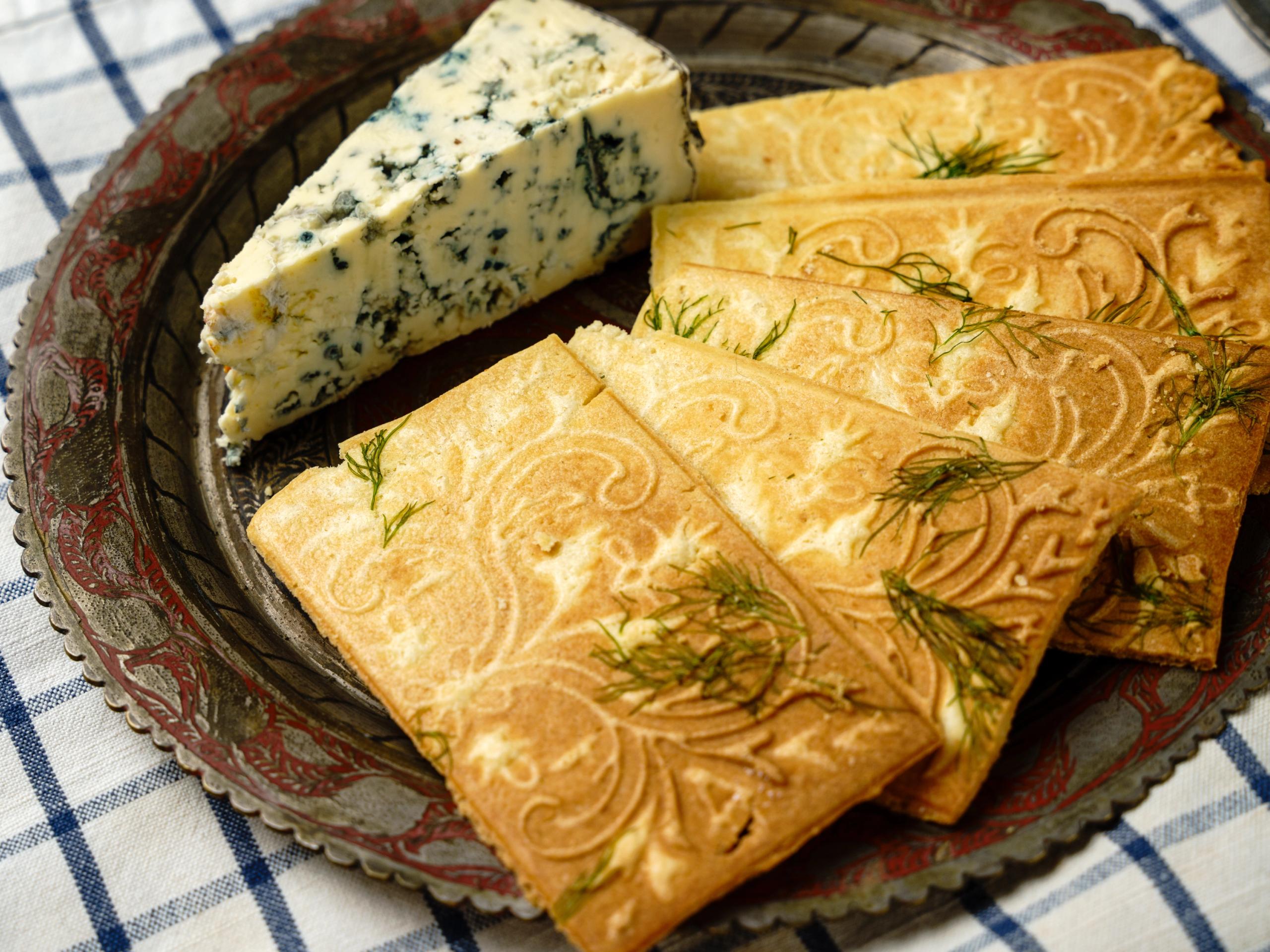 Goro med dill og blåmuggost