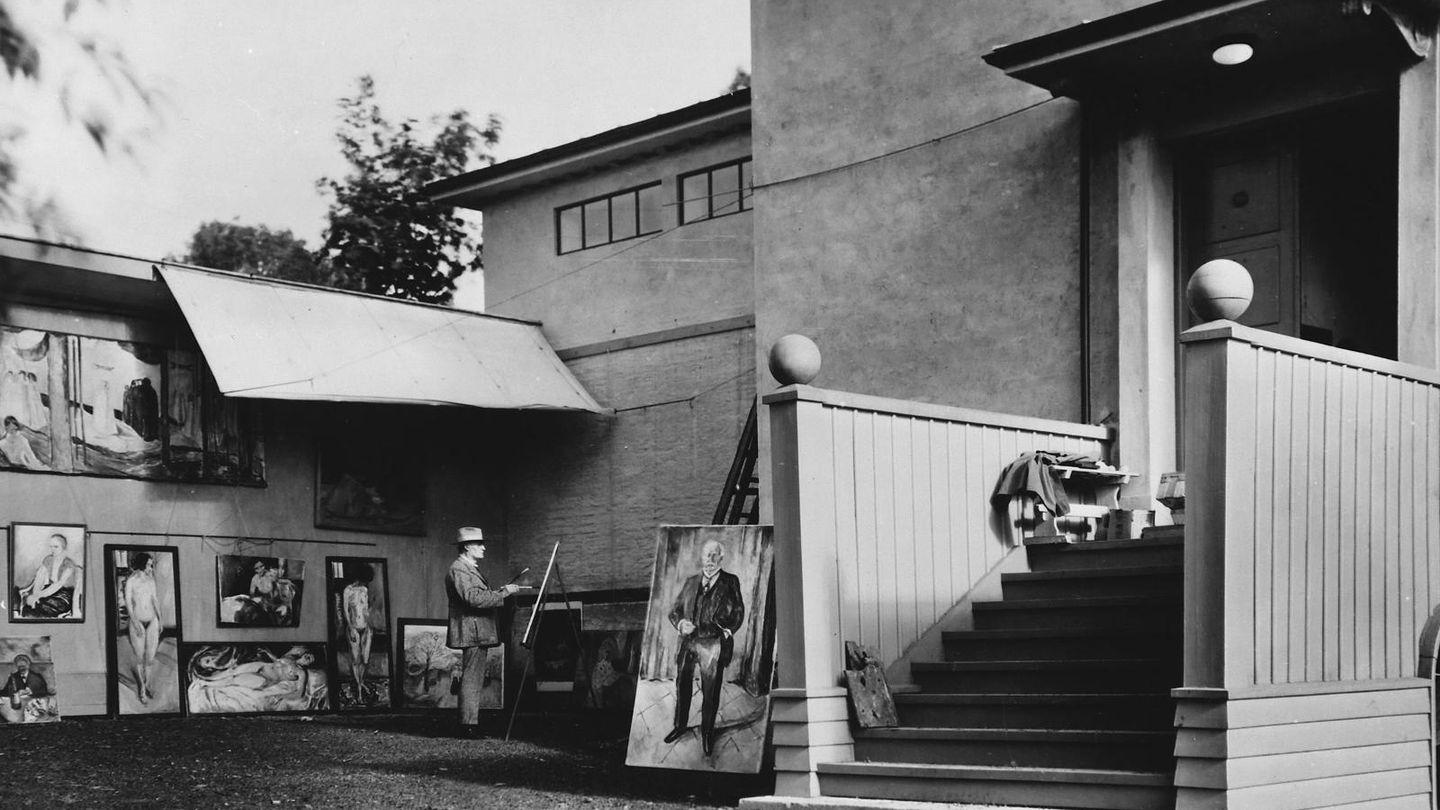 Ekely atelier, Oslo (1929)